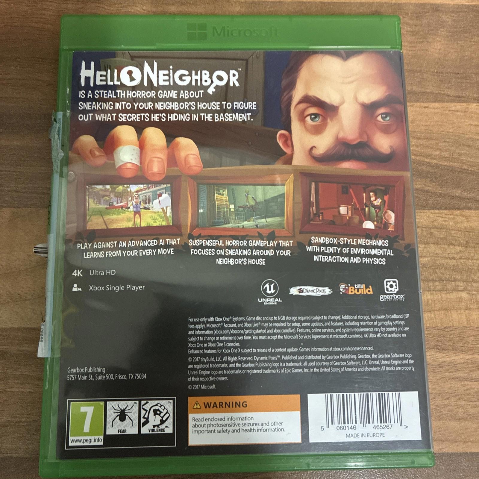 Hello Neighbor (Xbox One, 2017)