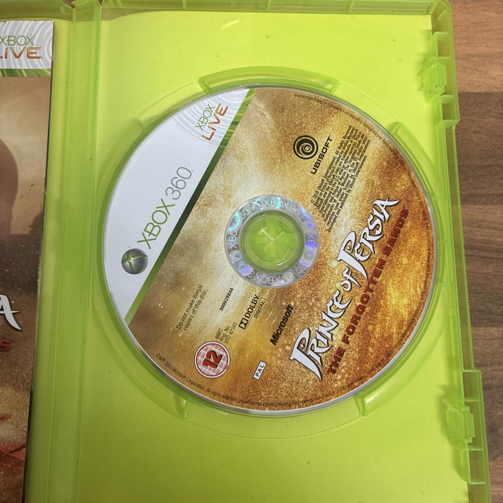 Prince of Persia: The Forgotten Sands (Microsoft Xbox 360, 2010) - European