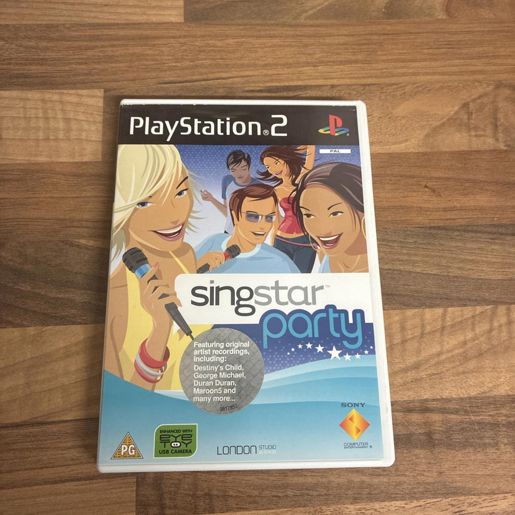 SingStar Party PlayStation 2, PS2, PAL) Complete with Manual — Tested & Working