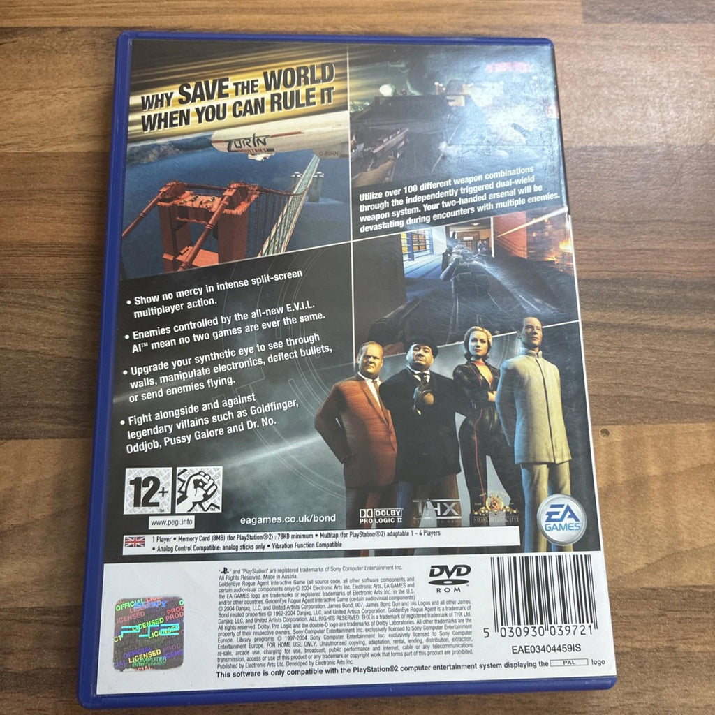 GoldenEye: Rogue Agent (Sony PlayStation 2, 2004) - mint condition