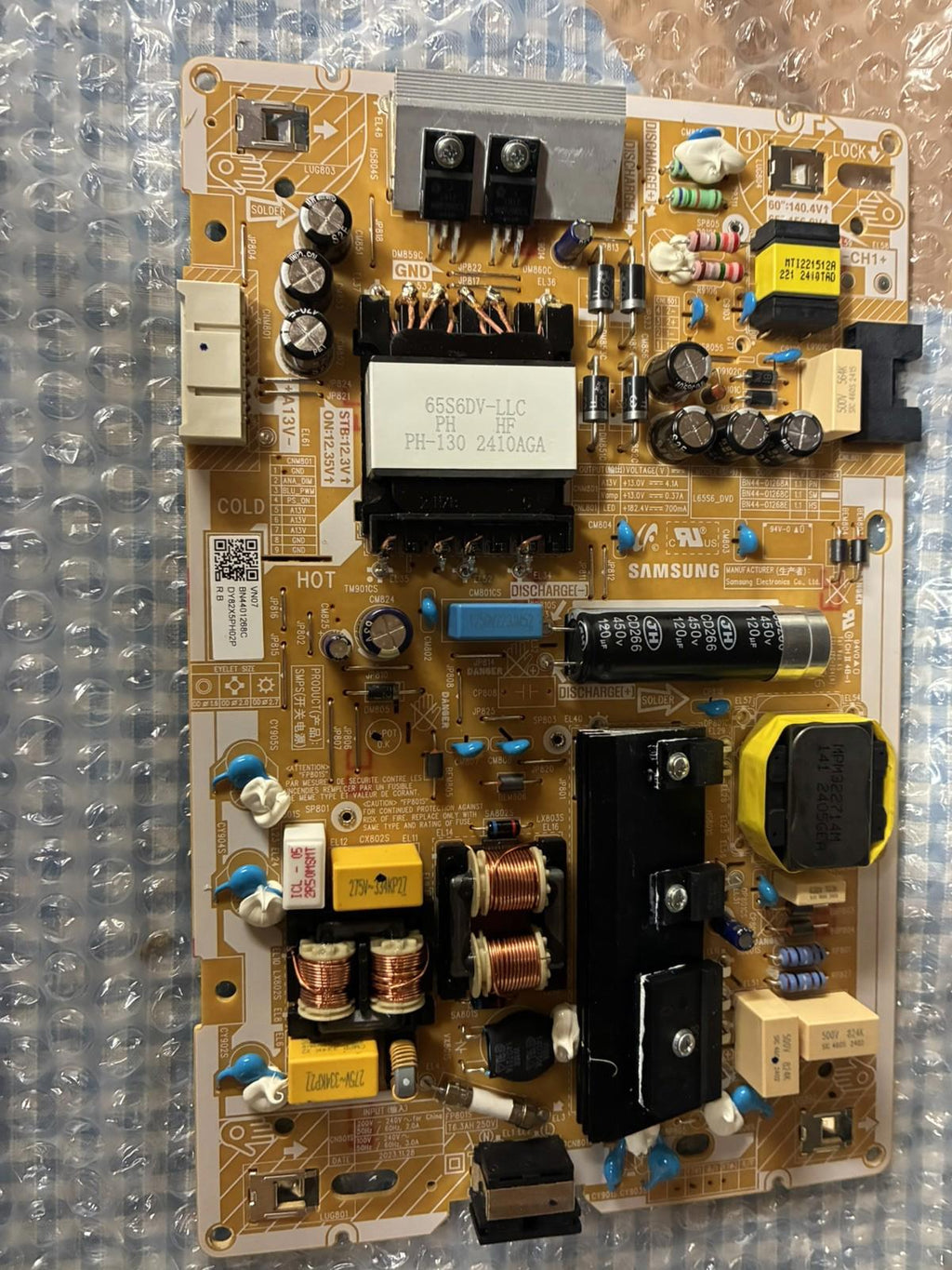 Genuine SAMSUNG POWER SUPPLY BN4401268C for DU7100 TV little use 6 month max