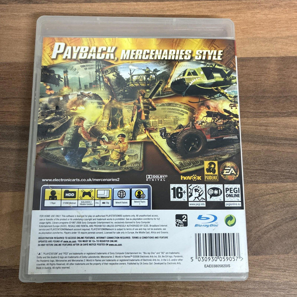 Mercenaries 2: World in Flames (Sony PlayStation 3: Windows, 2007)