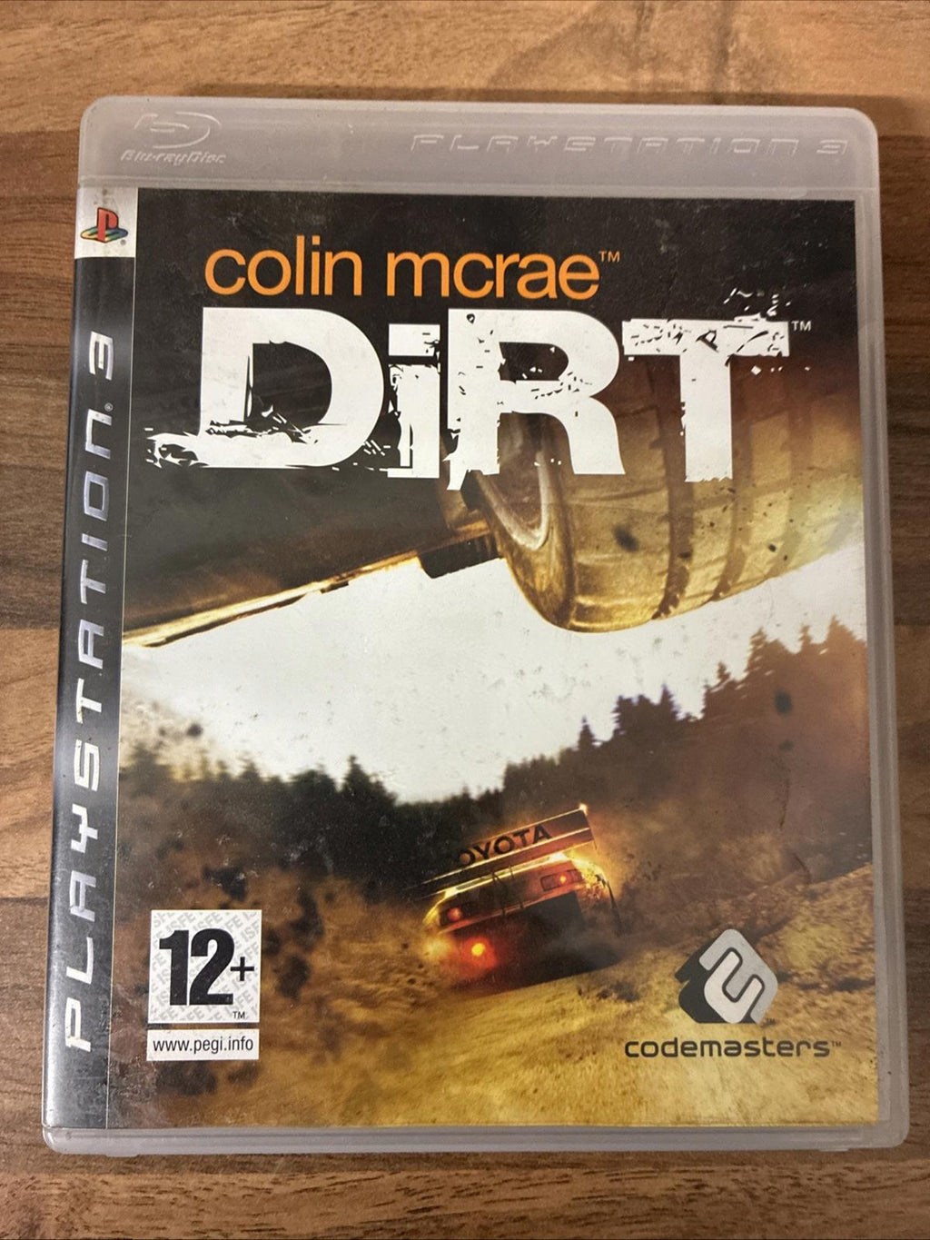 Colin McRae DiRT (Sony PlayStation 3, 2007) Compete With Manual