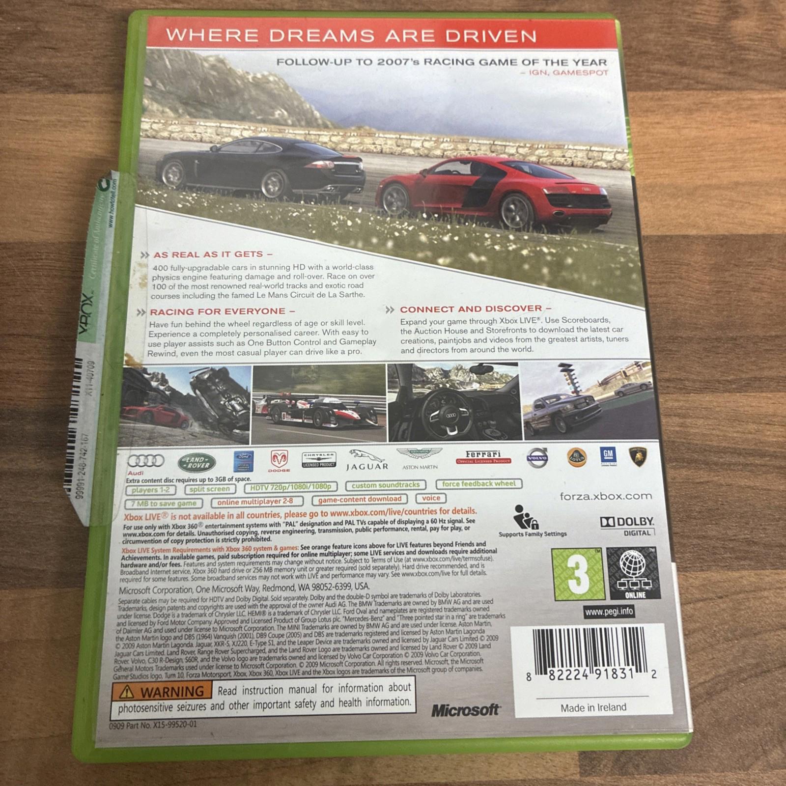 Forza Motorsport 3 (Xbox 360, 2009)