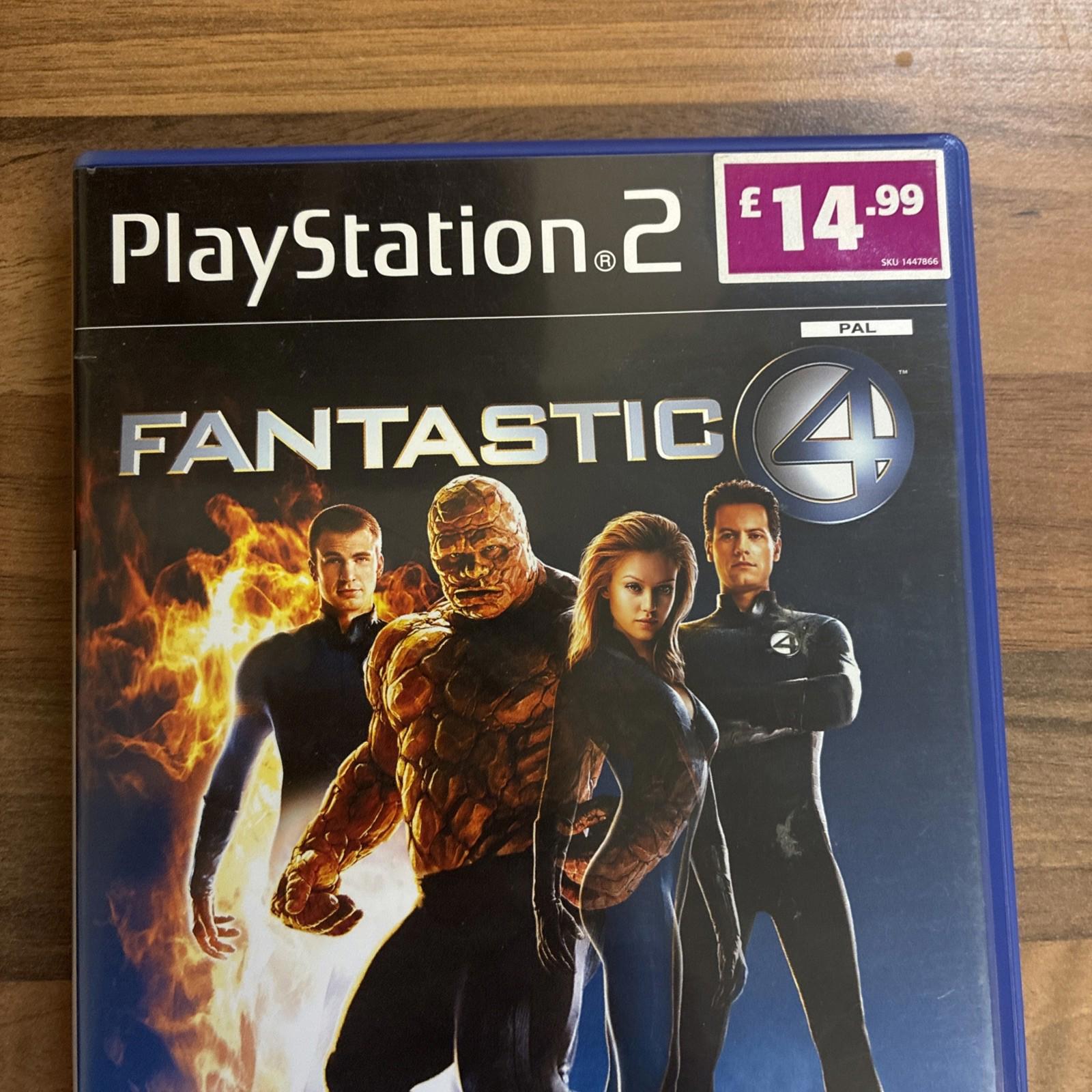 Fantastic 4 (PS2) Mint Condition includes manual