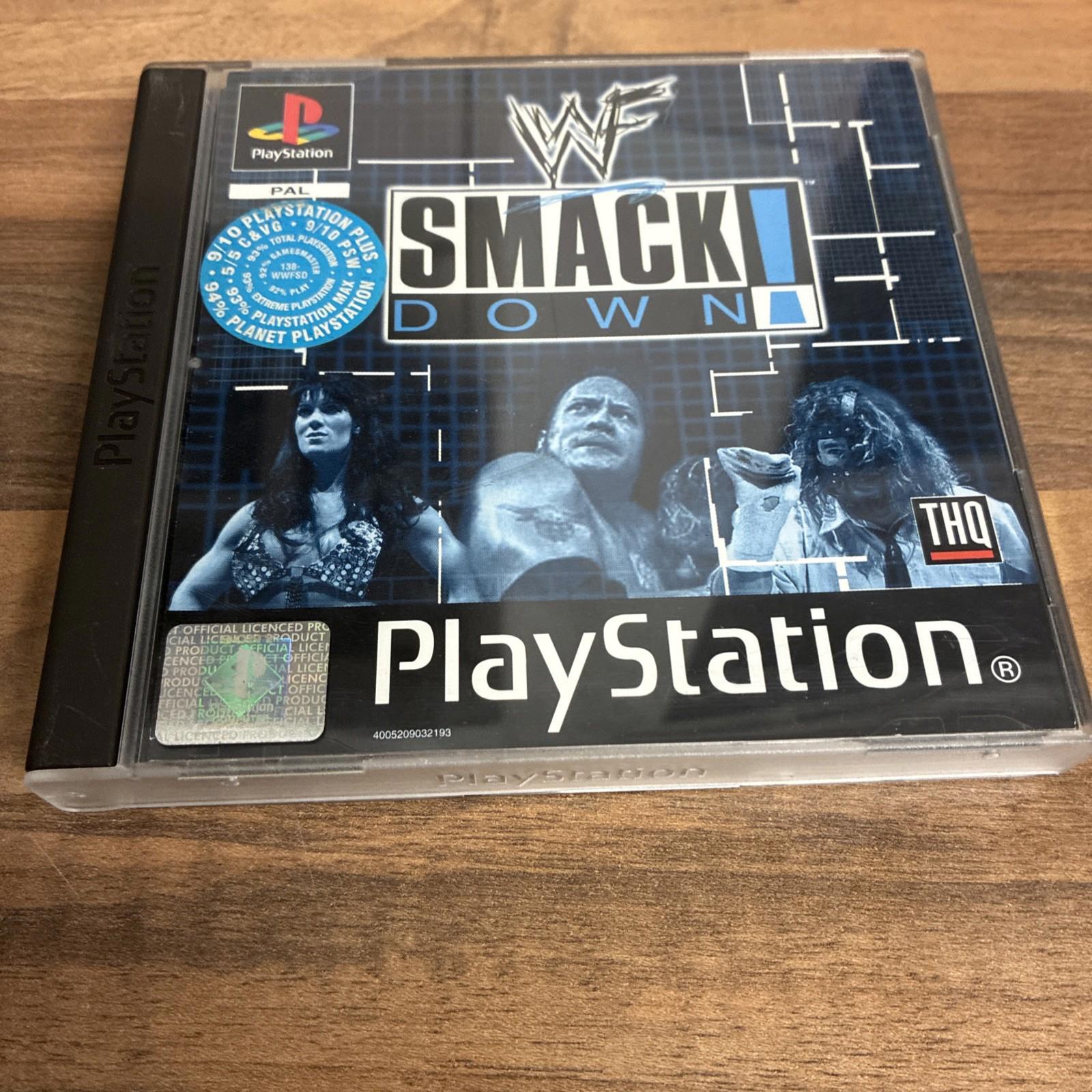 WWF Smackdown 2 PS1 (COMPLETE) black label NEAR MINT PlayStation one