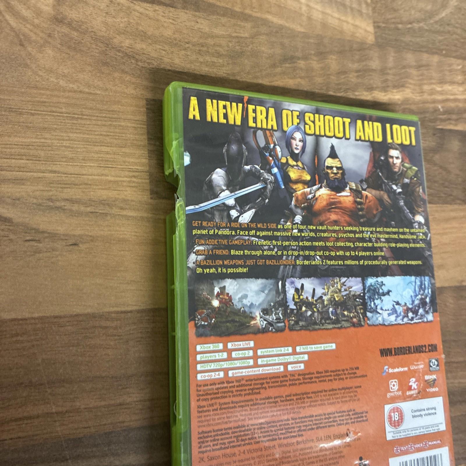 Borderlands 2 (Microsoft Xbox 360, 2012) - European Version