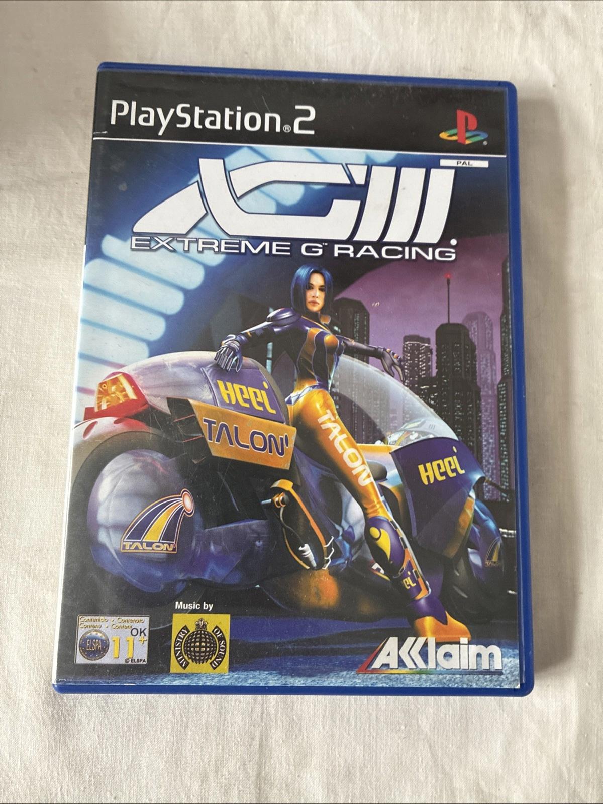Extreme G Racing Association (Sony PlayStation 2, 2003) - UK Version In Good Con