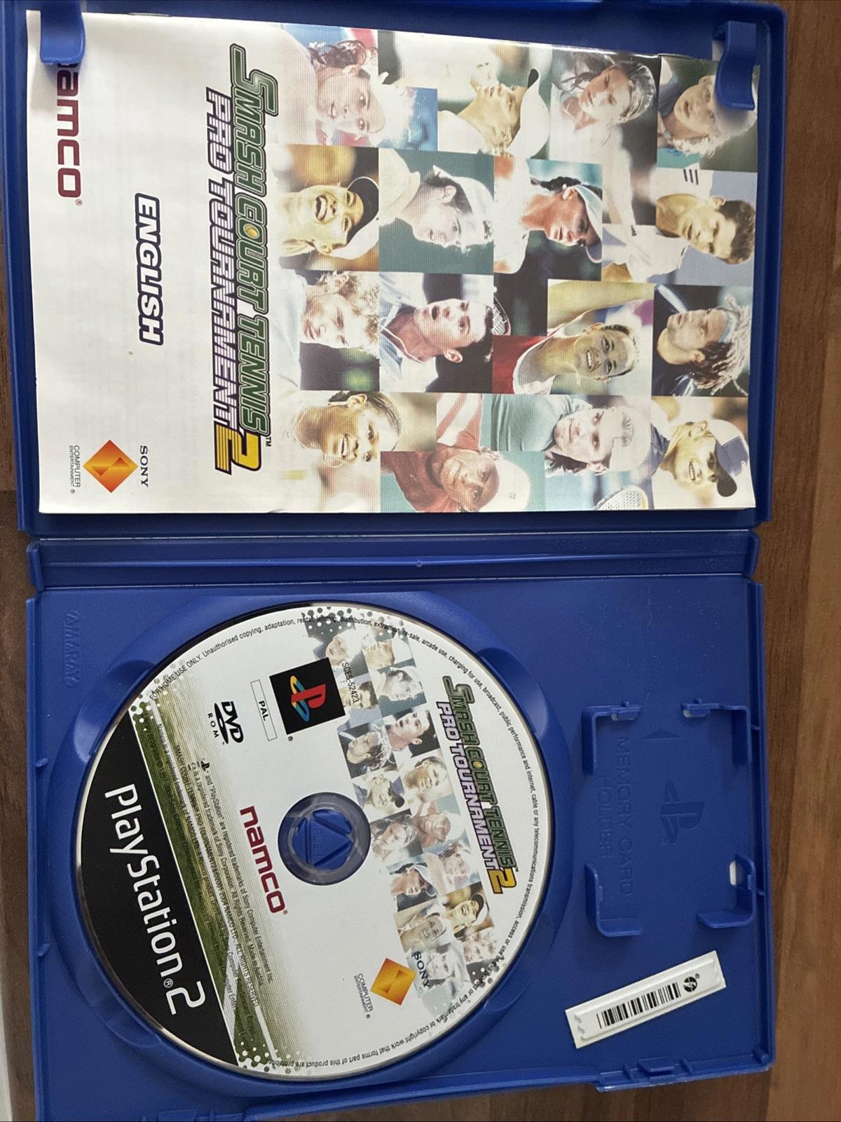Smash Court Tennis Pro Tournament 2 (PS2) *Near Mint*