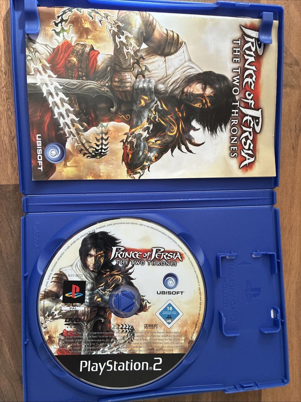 Prince of Persia: The Two Thrones (Sony PlayStation 2, 2005) - European Version