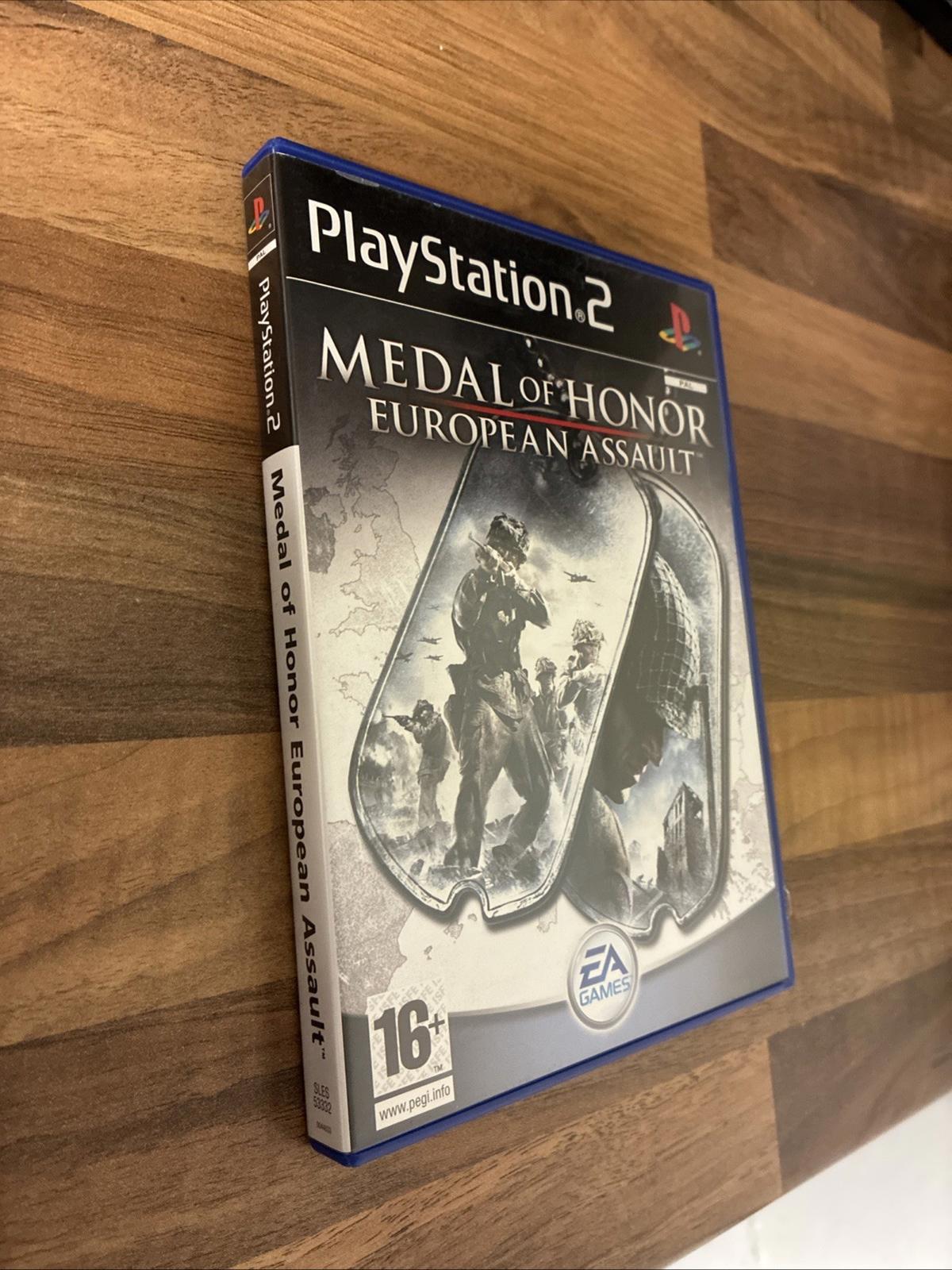 Medal of Honor: European Assault (PAL Sony PS2, 2005) *Mint* *Disc Perfect*