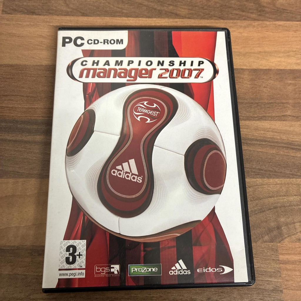 Championship Manager 2007 PC CD Rom Game Complete