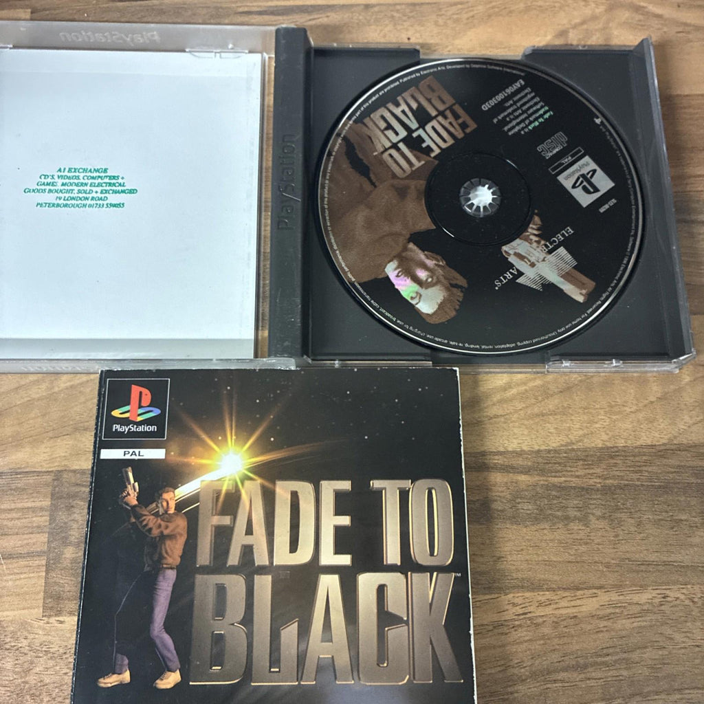 Fade To Black Platinum - PlayStation 1 - PS1- Complete - With Manual