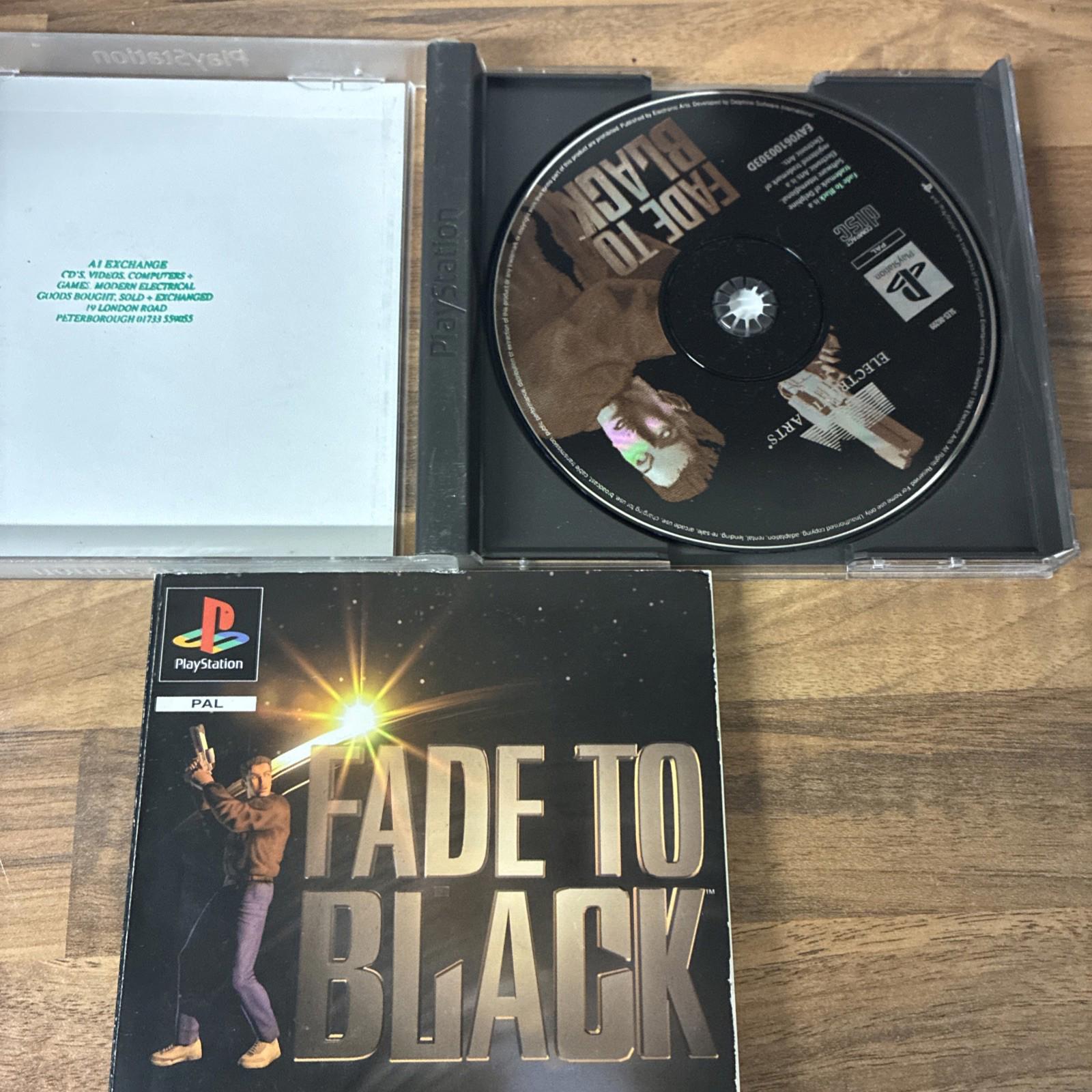 Fade To Black Platinum - PlayStation 1 - PS1- Complete - With Manual