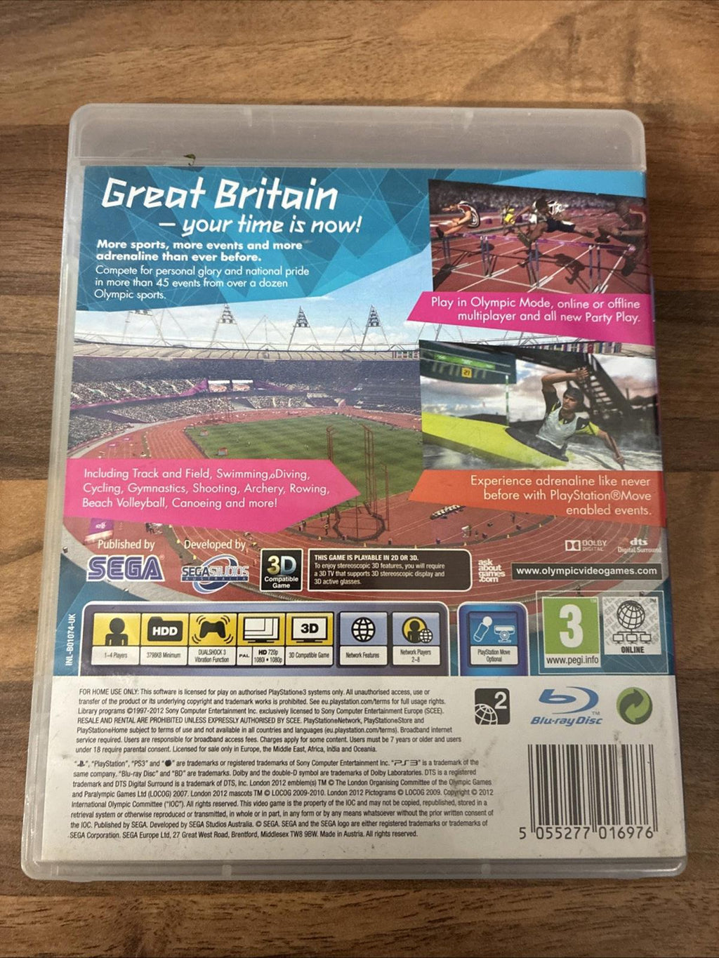 London 2012: The Official Video Game of the Olympic Games (Sony PlayStation 3)