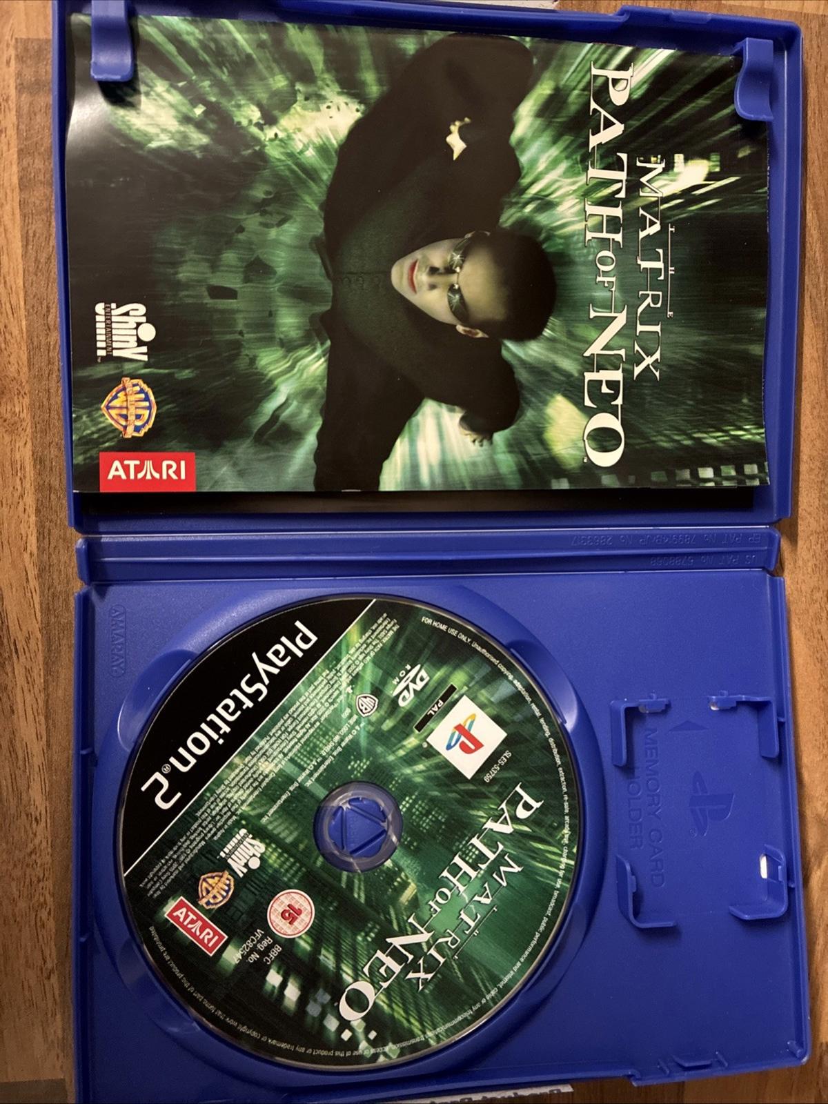 The Matrix Path of Neo - PS2 - Near Mint - Fast Shipping - PAL