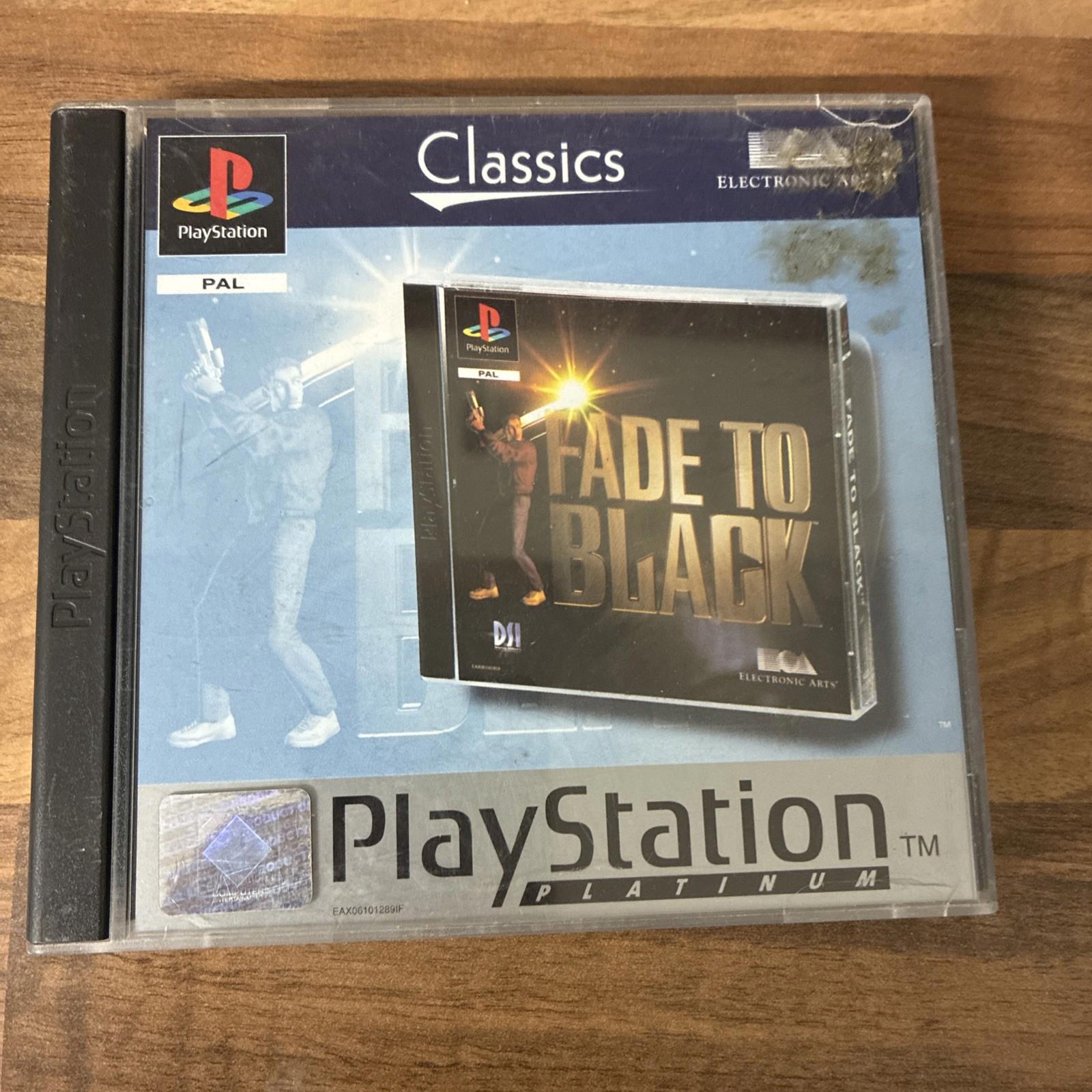 Fade To Black Platinum - PlayStation 1 - PS1- Complete - With Manual