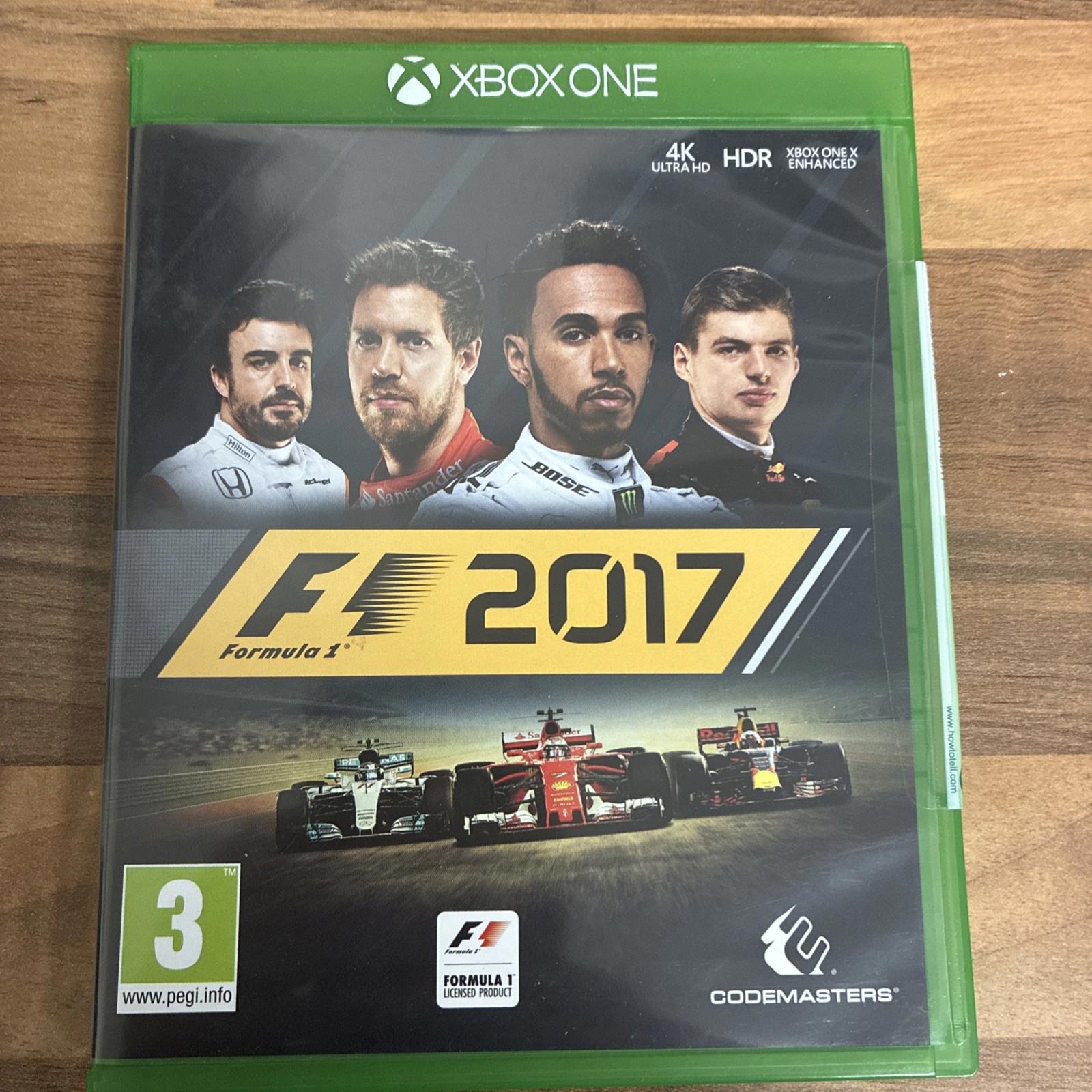 F1 2017 - Xbox One/ Series X Game, Tested, PAL, Manual Incl
