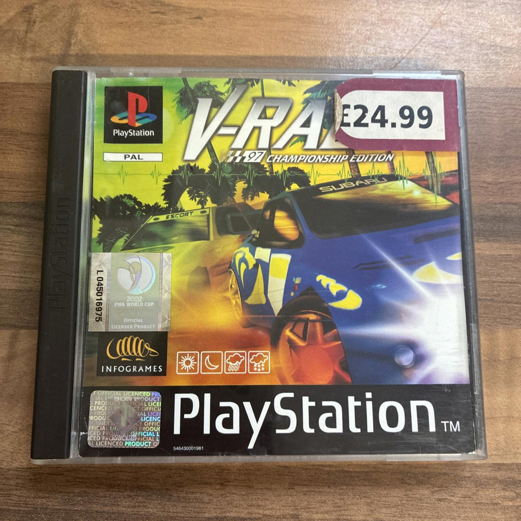 V-Rally Sony Playstation PS1 PAL