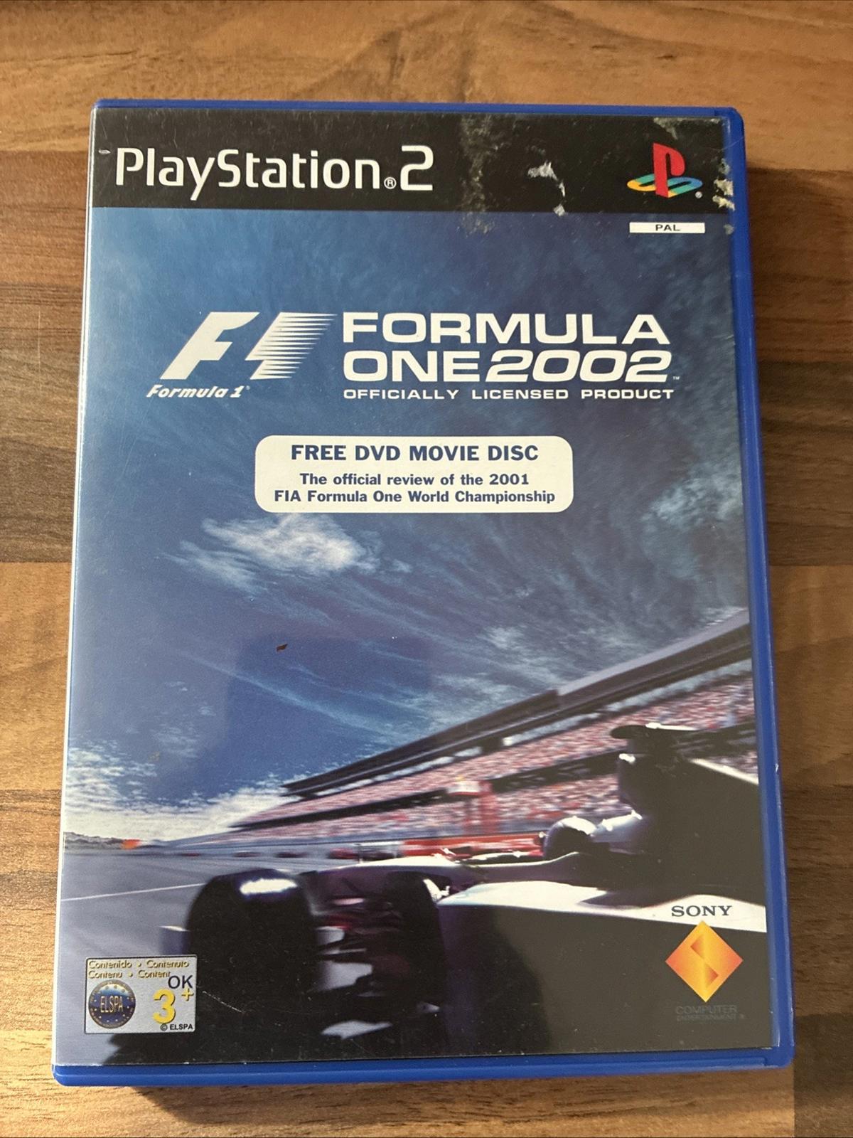 F1 2002 (Sony PlayStation 2, 2002) Complete In Mint Condition