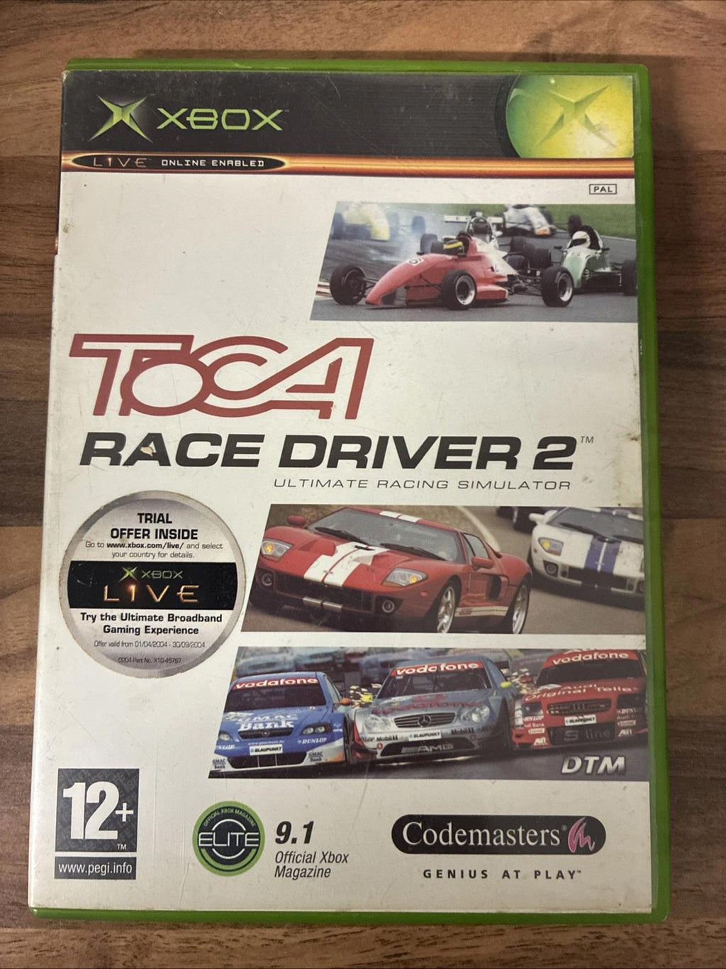 TOCA Race Driver 2 (Microsoft Xbox, 2004)