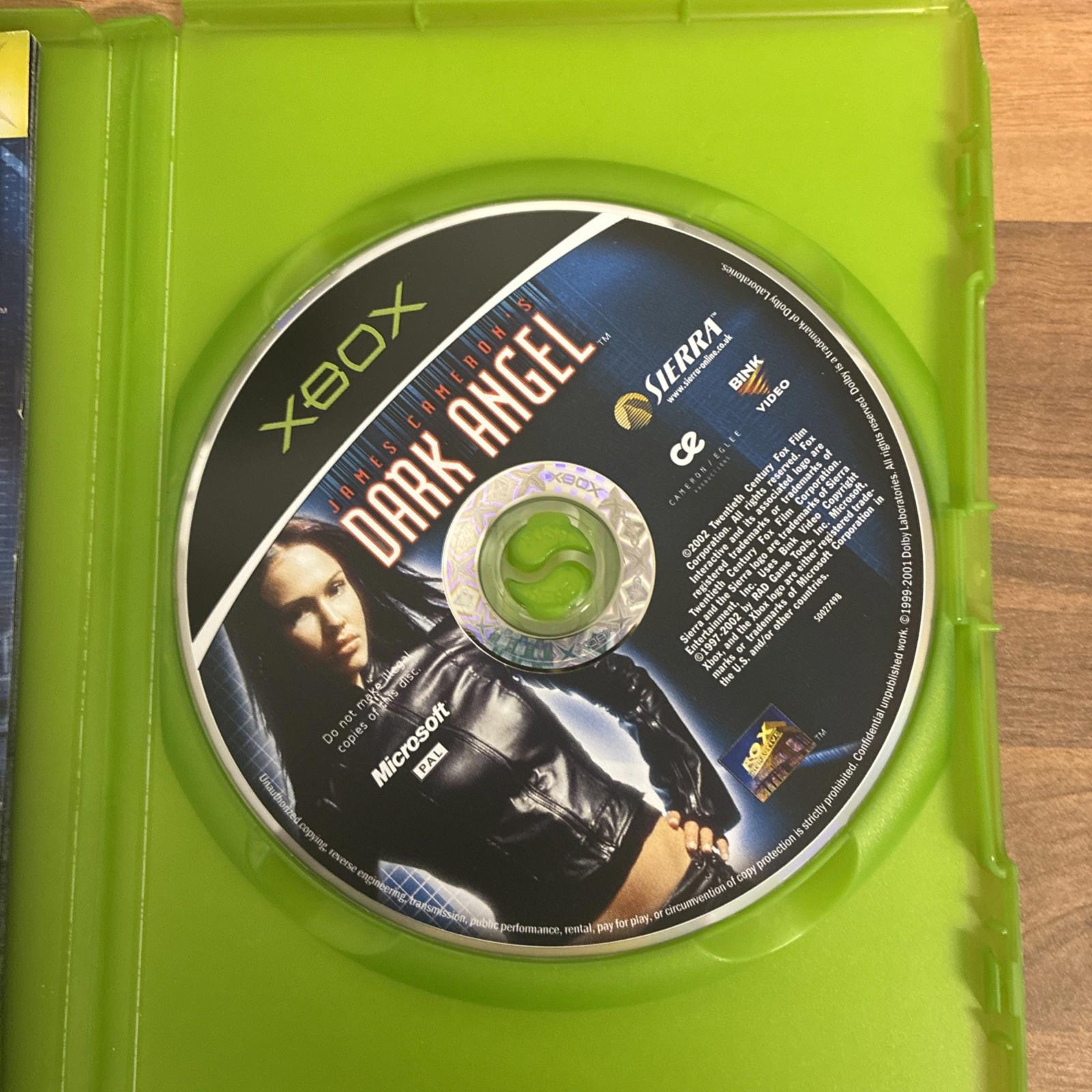 JAMES CAMERON'S DARK ANGEL Xbox Original Game includes manual