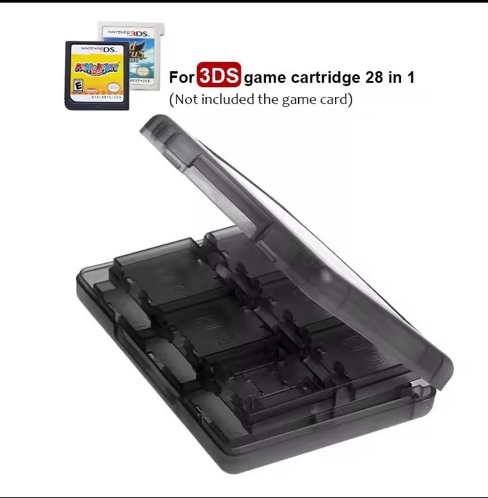 28 In 1 Game Cards for Case For 3DS Portable Storage Box Shockproof Hard for She