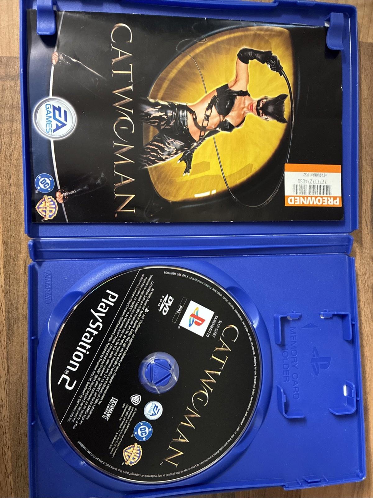 Catwoman | Sony PlayStation 2 | Complete with Manual | Tested & Working | PAL