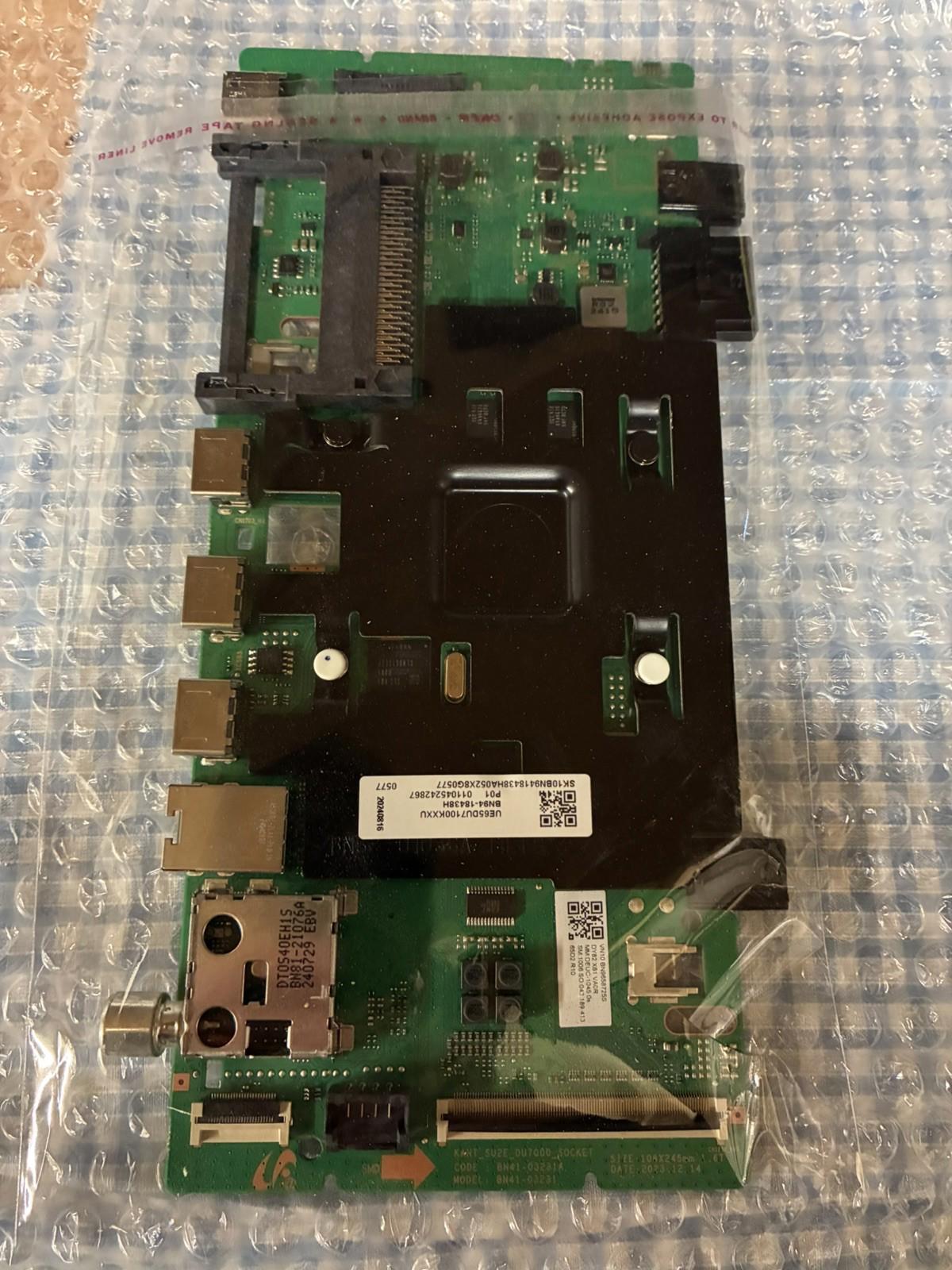 Samsung Ue43Du7100 Main Board Bn94-18438F used around 6 months working cond