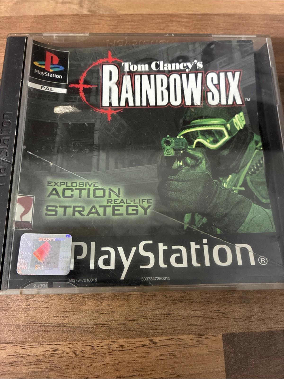 Tom Clancys Rainbow Six (Playstation PS1 Game)
