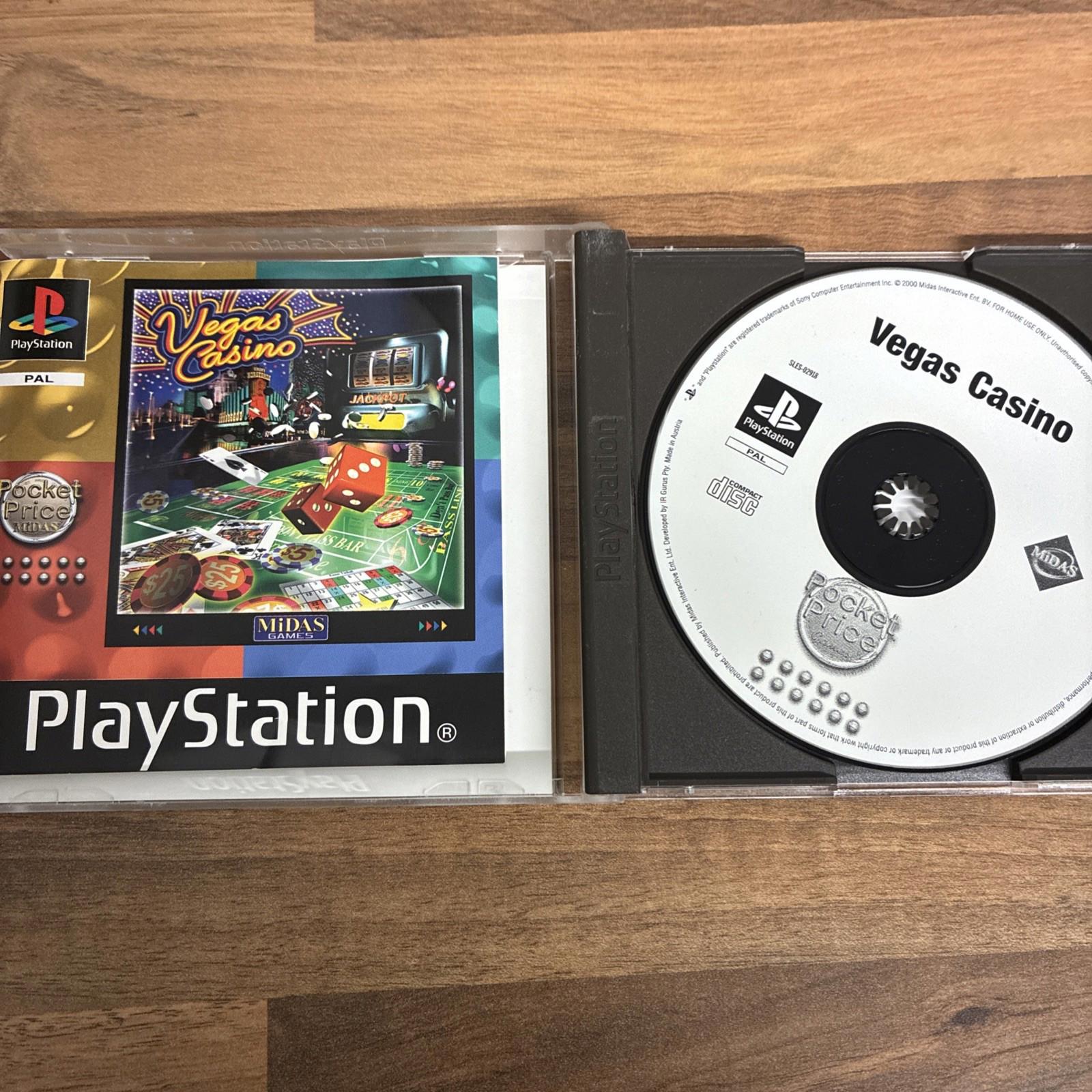 Las Vegas Casino (Sony PlayStation 1, 2000) - US Version