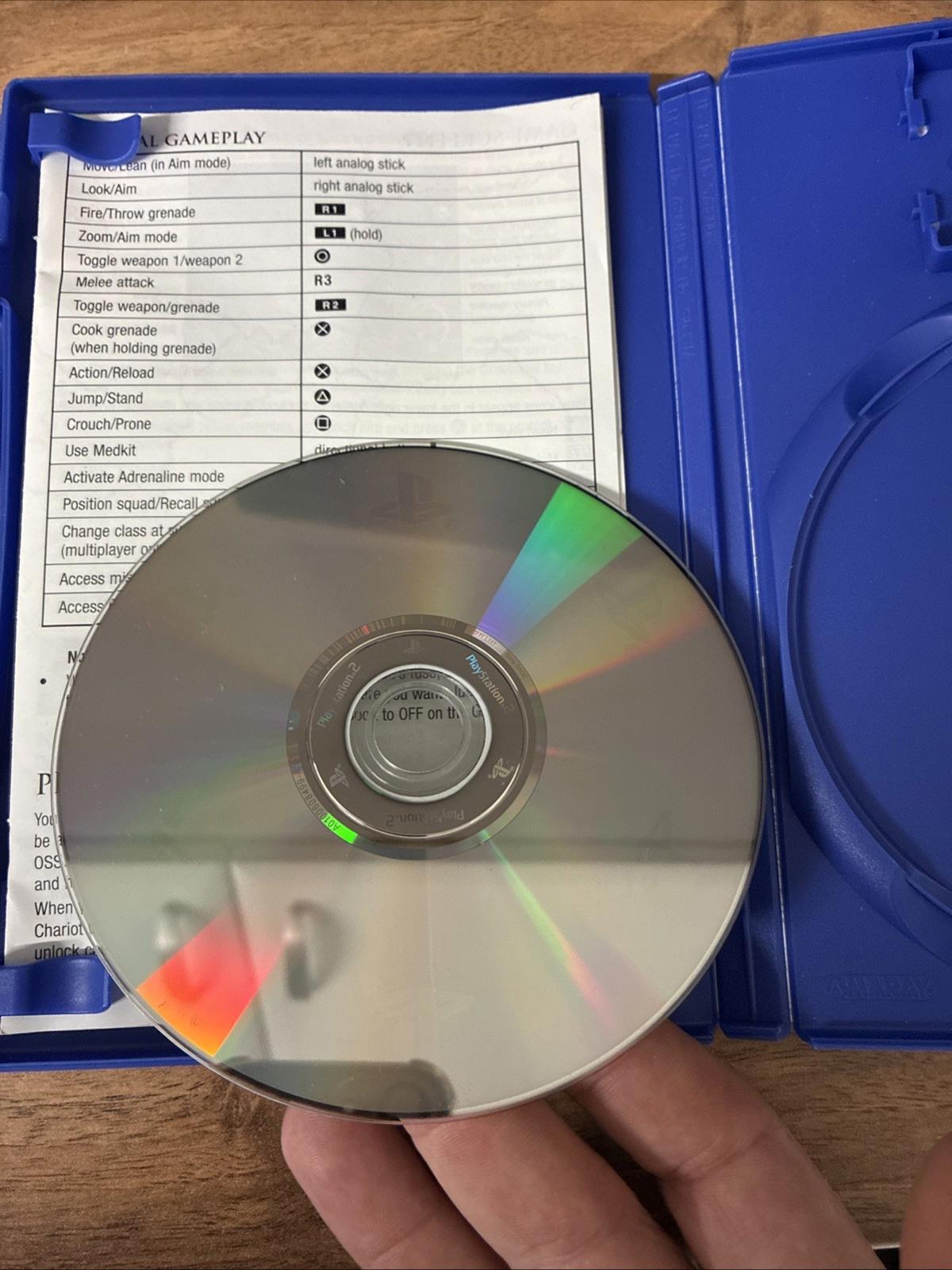 Medal of Honor: European Assault (PAL Sony PS2, 2005) *Mint* *Disc Perfect*