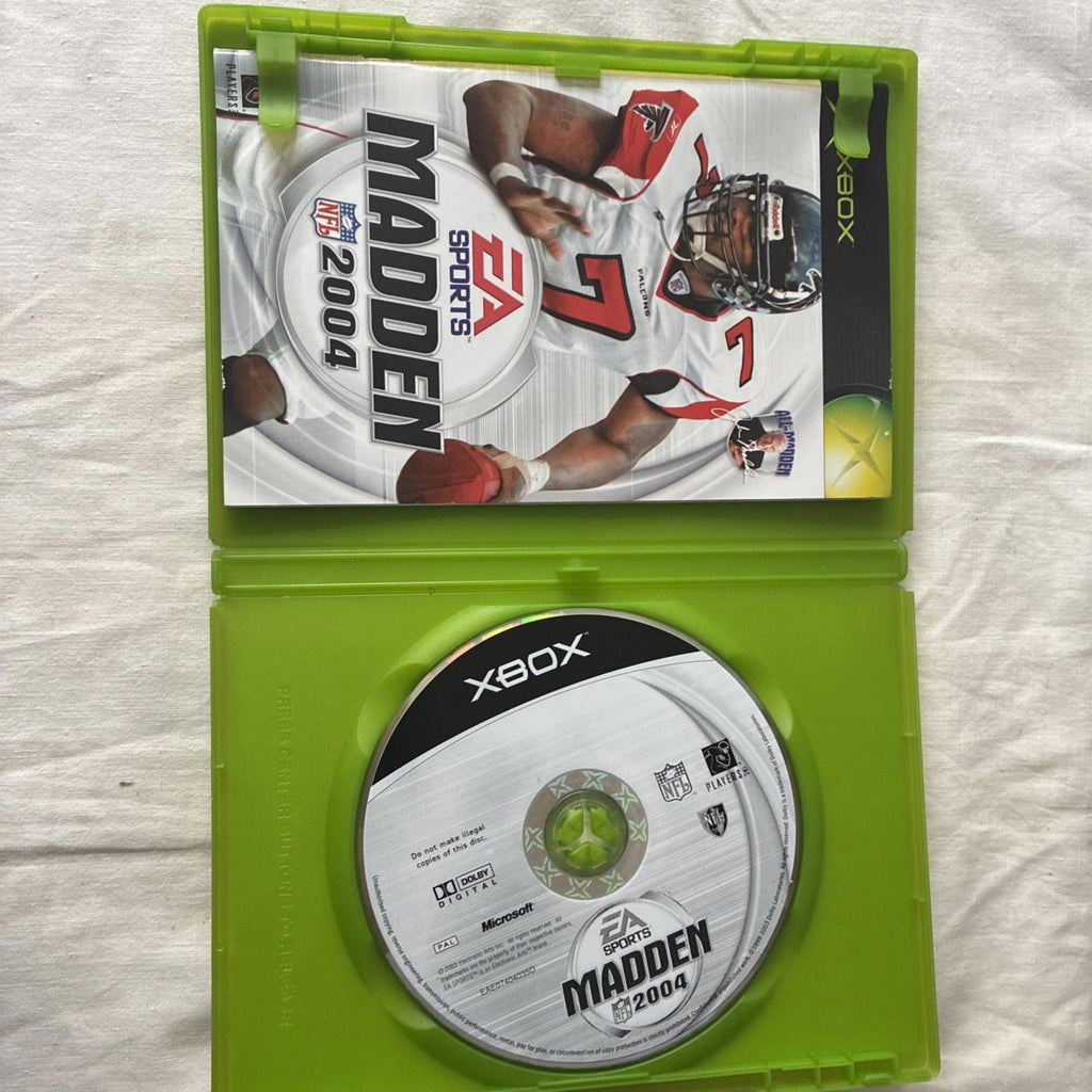Madden NFL 2004 for xBox Game (Microsoft Xbox, 2003)