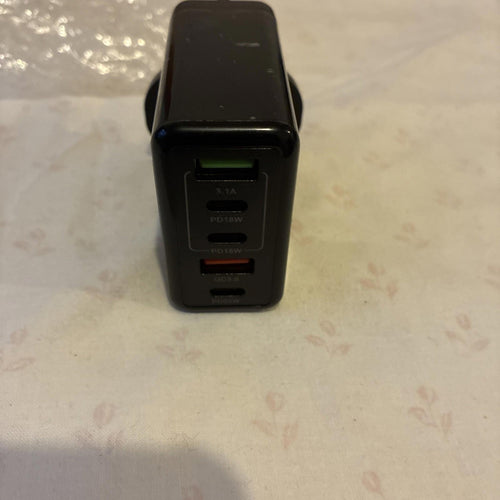 120W 5-Port PD Charger GaN Tech Type-C USB for Phone Laptop UK Plug Certified