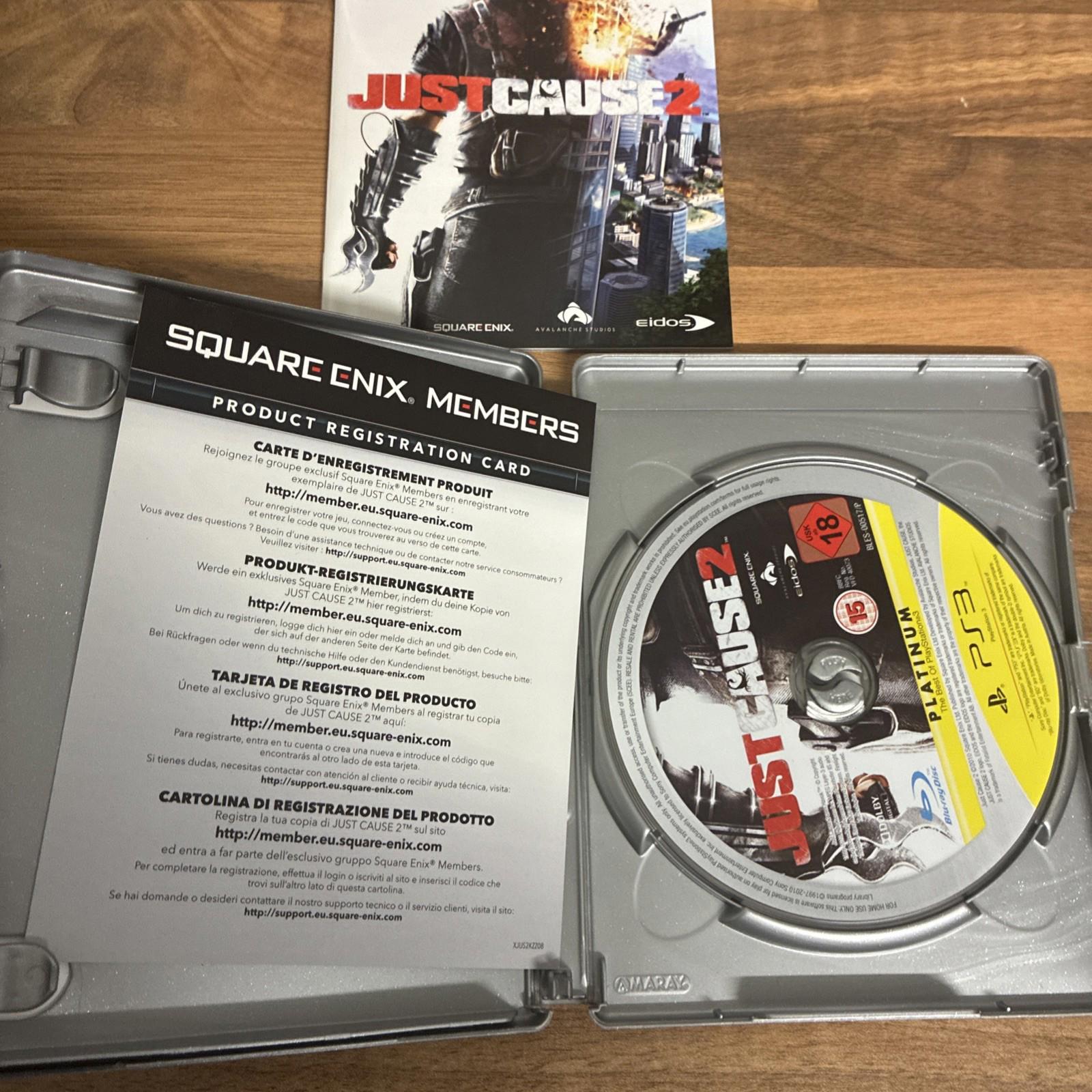 Just Cause 2 -- Platinum Edition (Sony PlayStation 3, 2010) - European Version