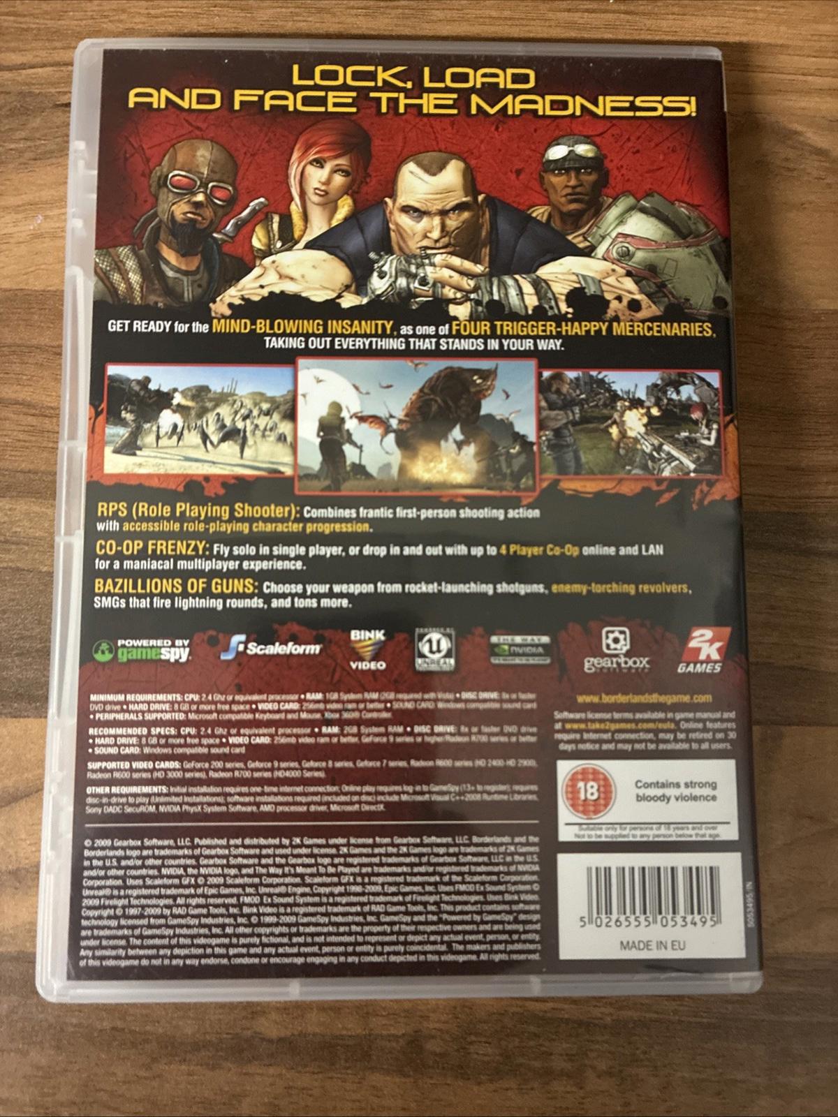 Borderlands (PC: Windows, 2009) - European Version Near Mint