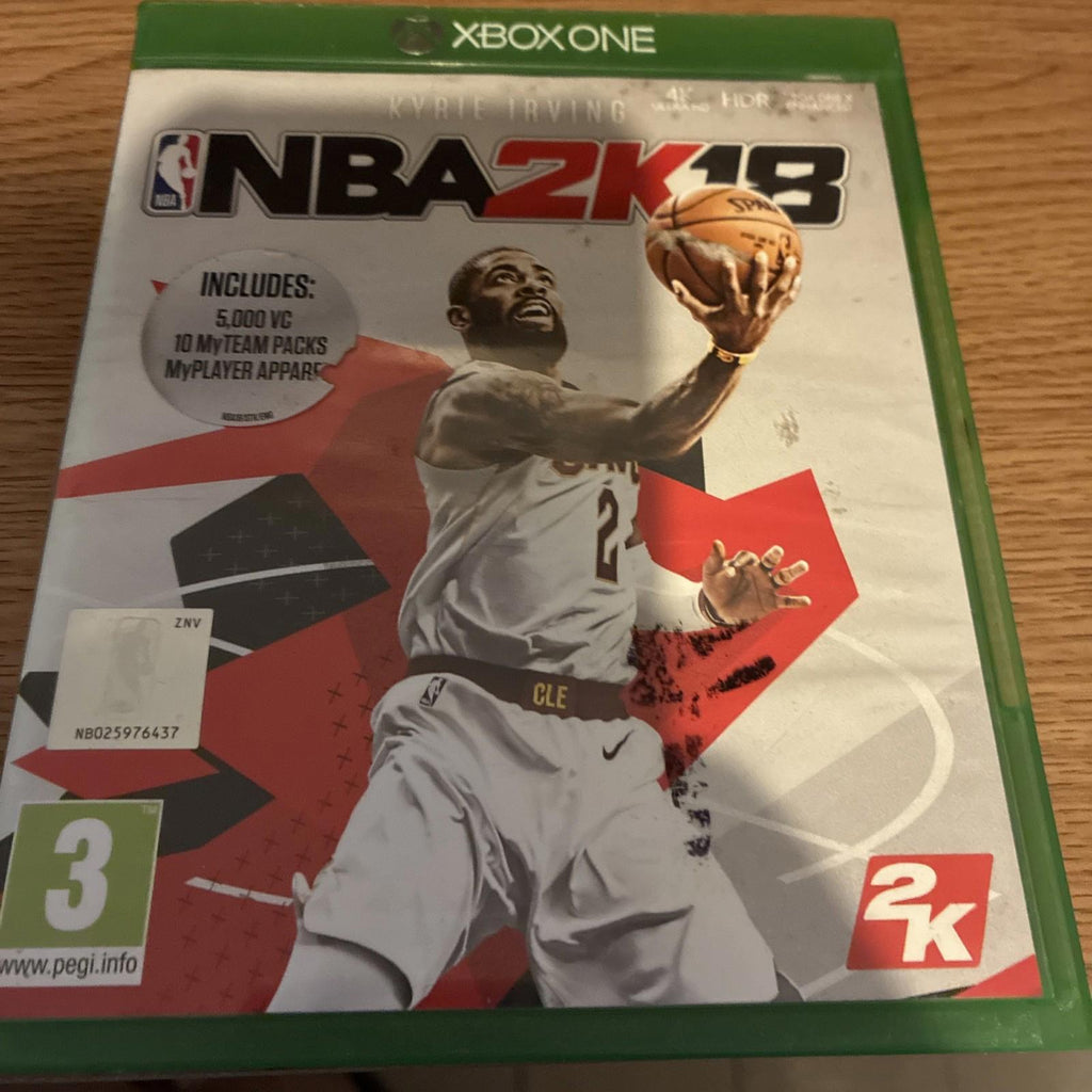 NBA 2K18 (Xbox One) [24707, 25592] With Manual