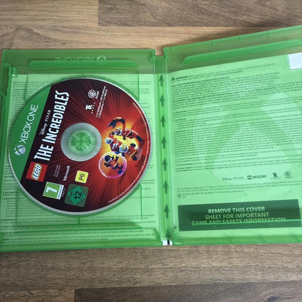 LEGO Disney Pixar the Incredibles Microsoft Xbox One Video Game