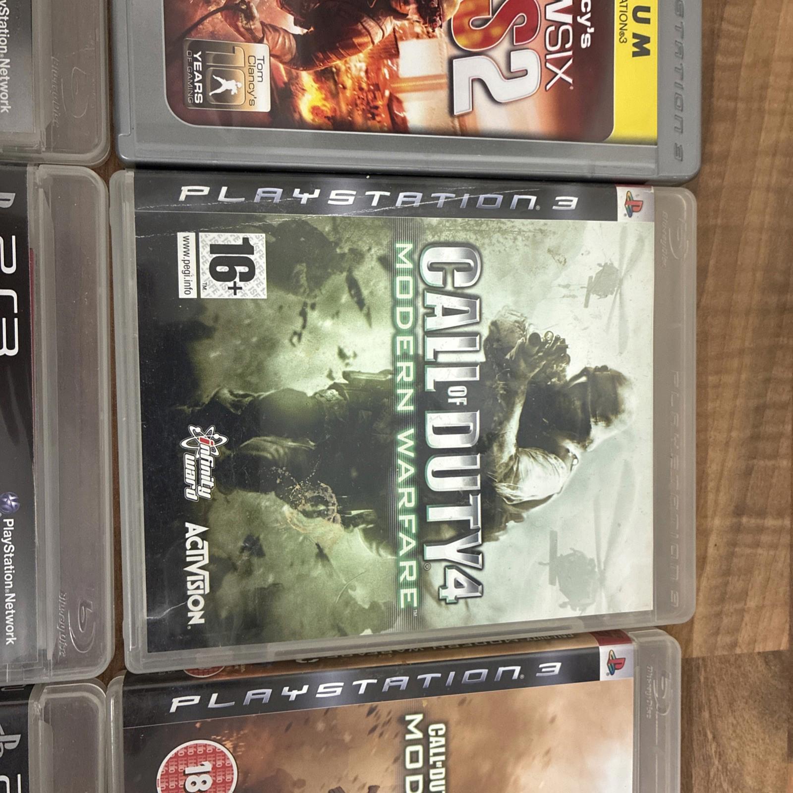 PlayStation 3 Game Bundle X6 PS3  Fast Dispatch. In excellent condition