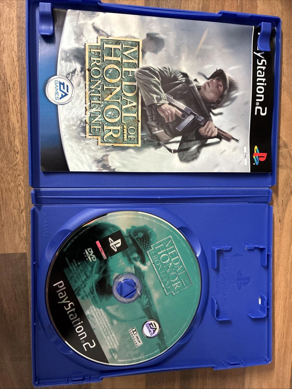 Medal of Honor Frontline (PS2, 2002) Excellent Condition With Manual