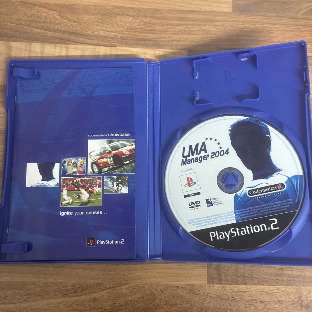 LMA Manager 2004 (Sony PlayStation 2, 2004)