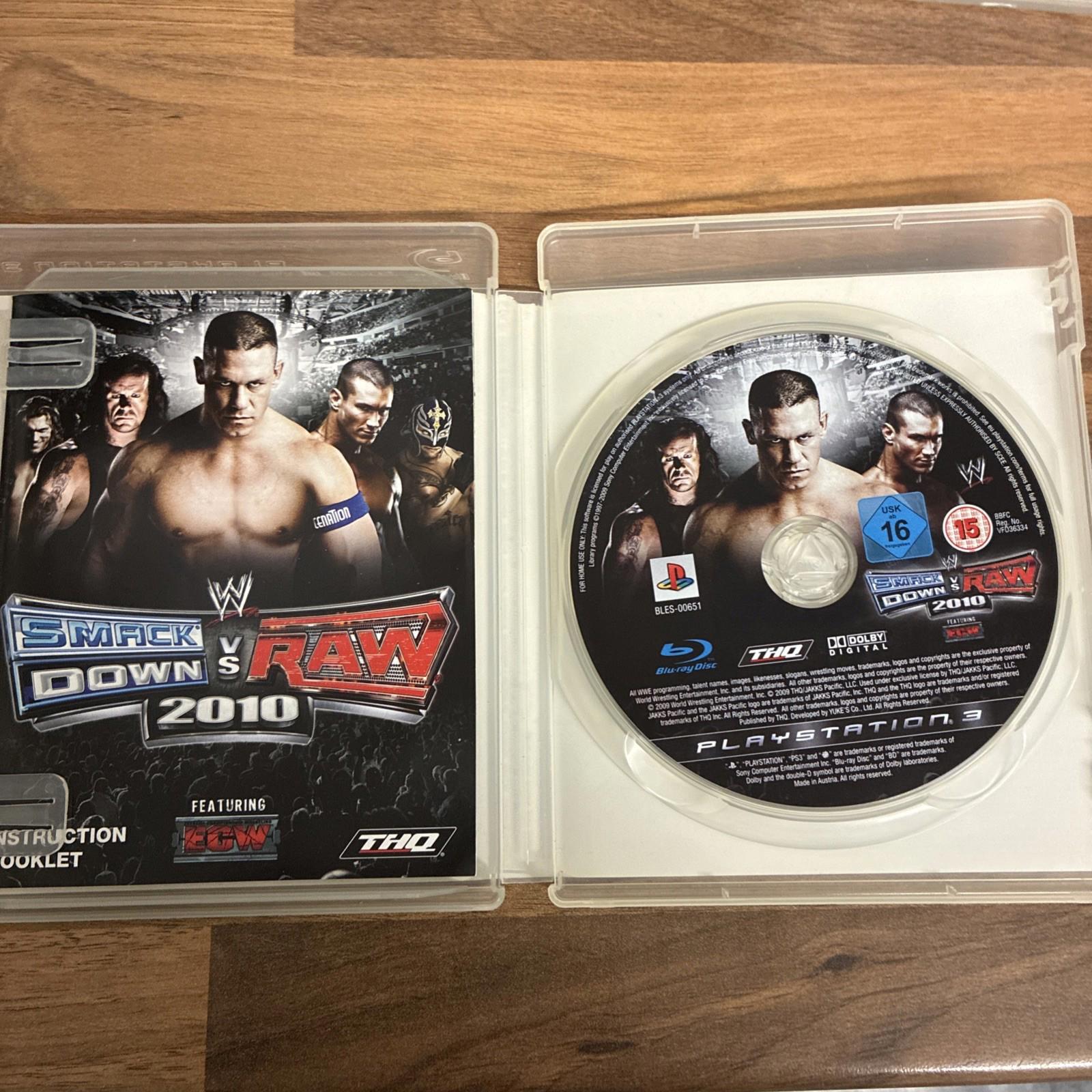 WWE Smackdown vs Raw 2010 (PS3) (Sony PlayStation 3 2009) Video Game