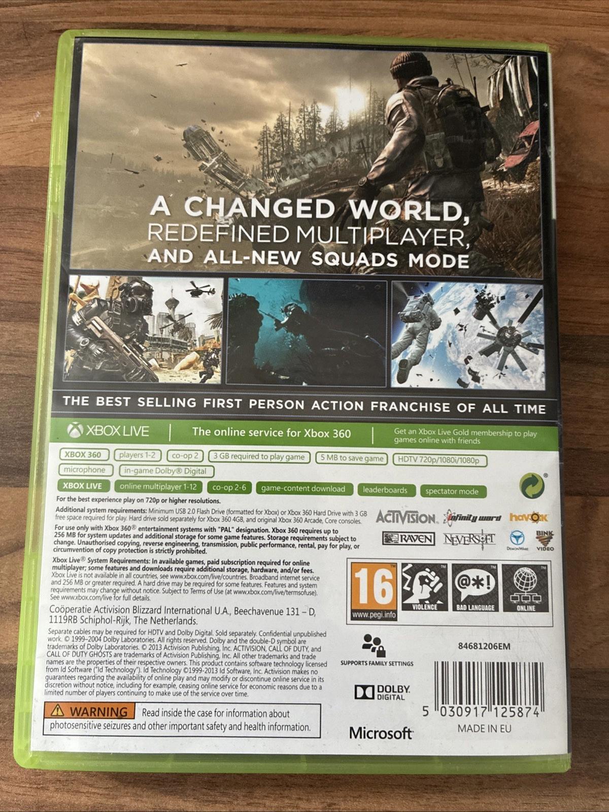 Call of Duty Ghosts (XBOX 360)