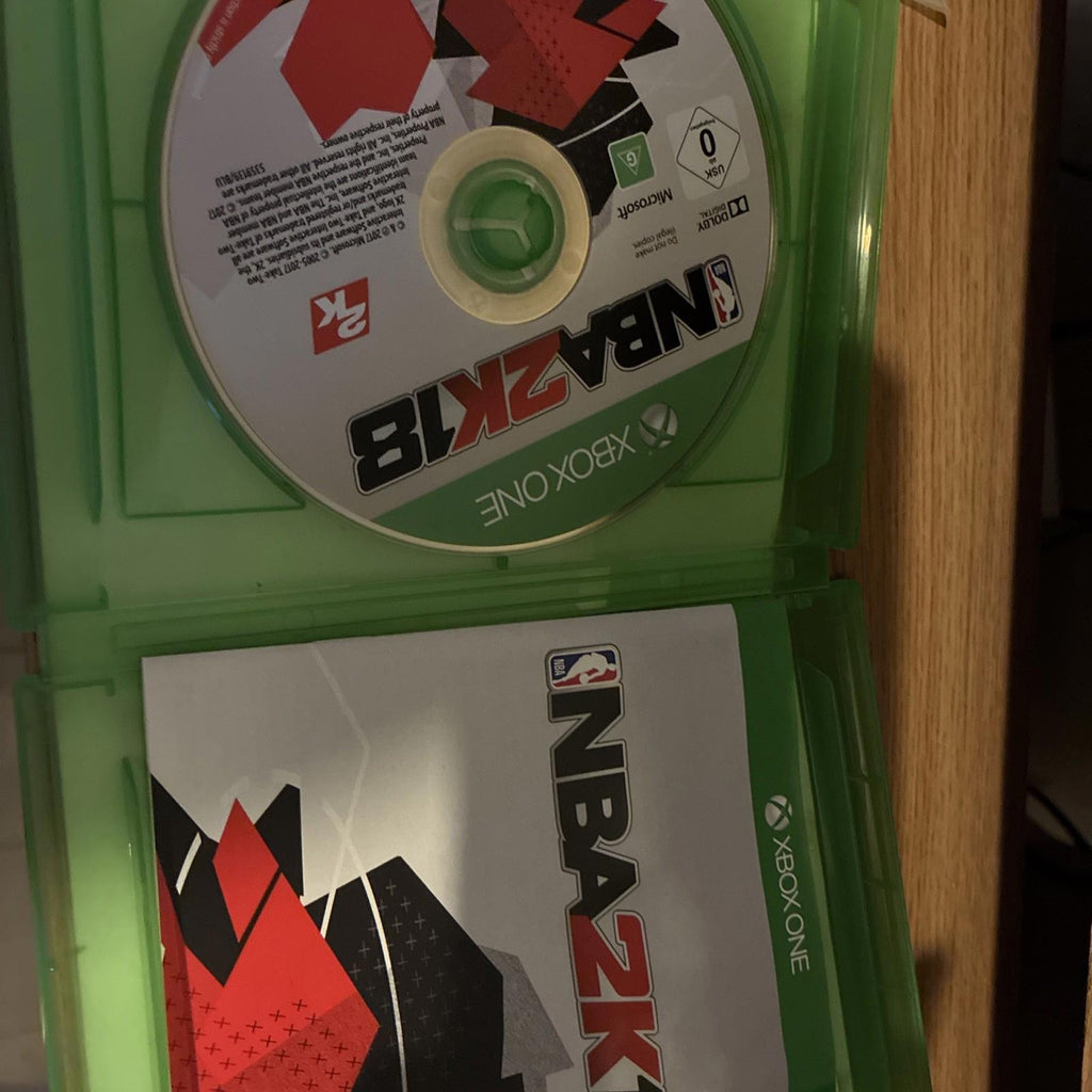 NBA 2K18 (Xbox One) [24707, 25592] With Manual