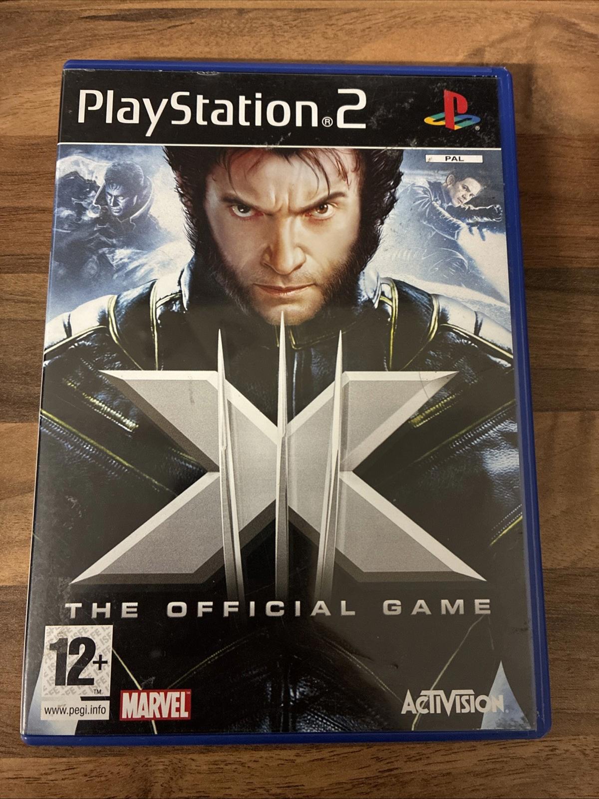 X-MEN THE OFFICIAL GAME PlayStation 2 PS2 includes Manual
