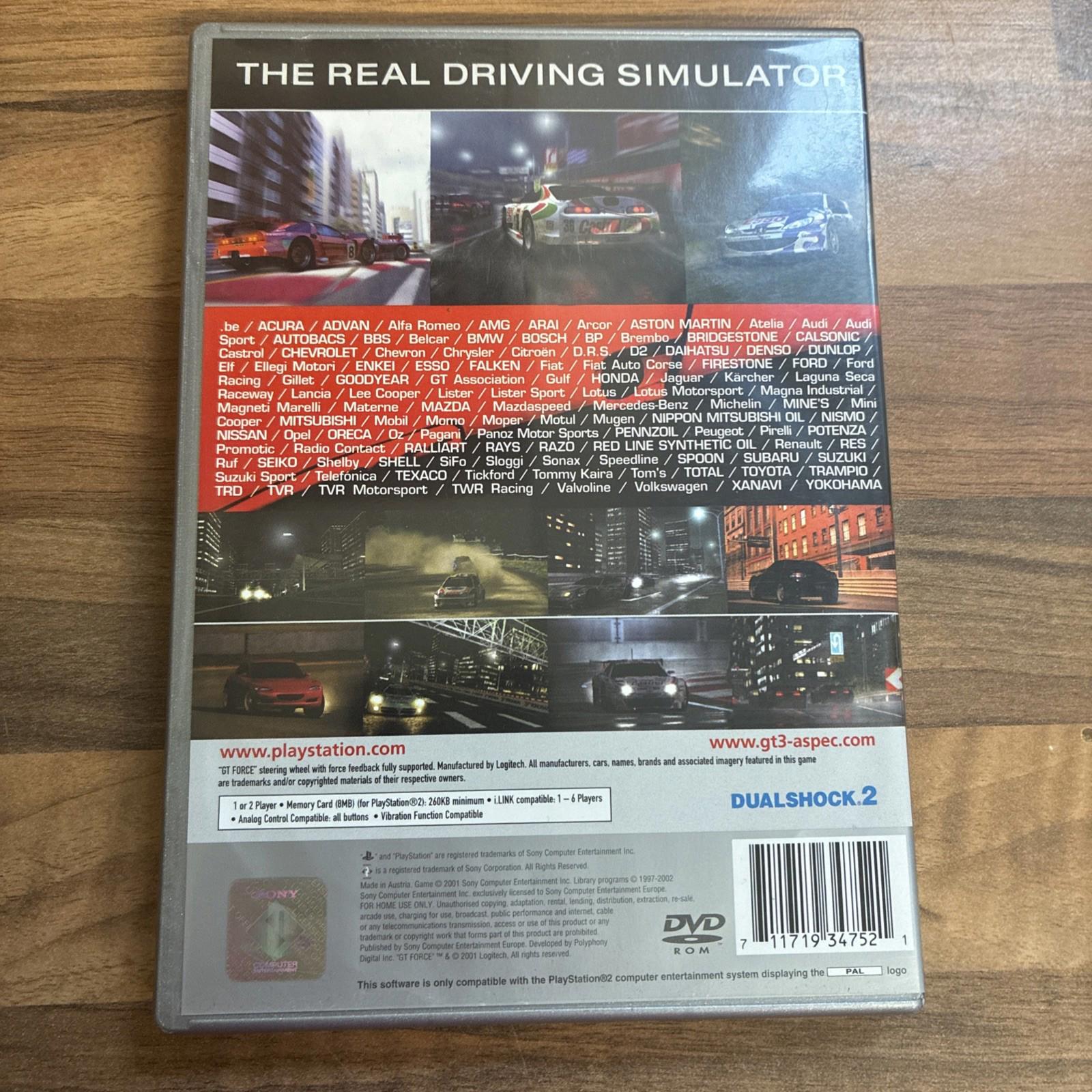 Gran Turismo 3: A -Spec -- Platinum Edition (Sony PlayStation 2, 2002) - VGC