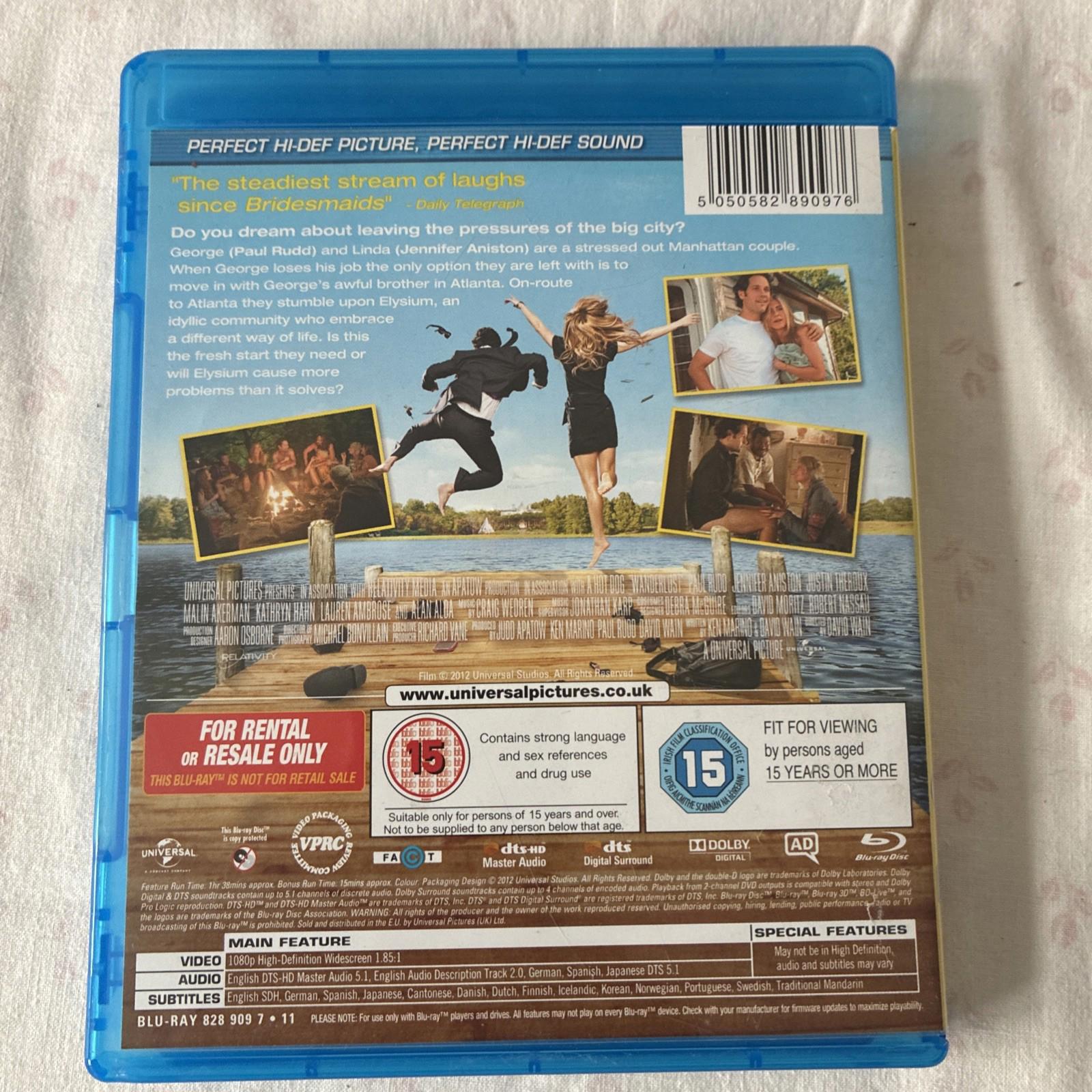 Wanderlust (Blu-ray, 2012)