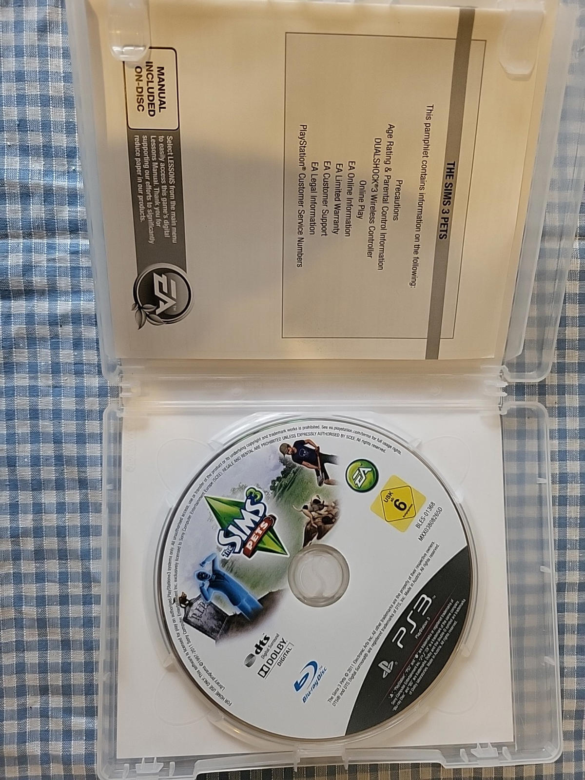 The Sims 3: Pets (Sony PlayStation 3, 2011) Very Good Condition UK Pal