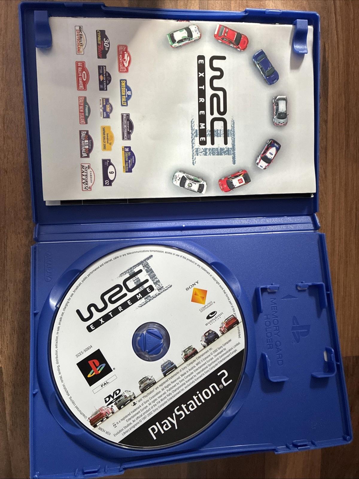 WRC II Extreme (Sony PlayStation 2, 2002) With Manual VGC