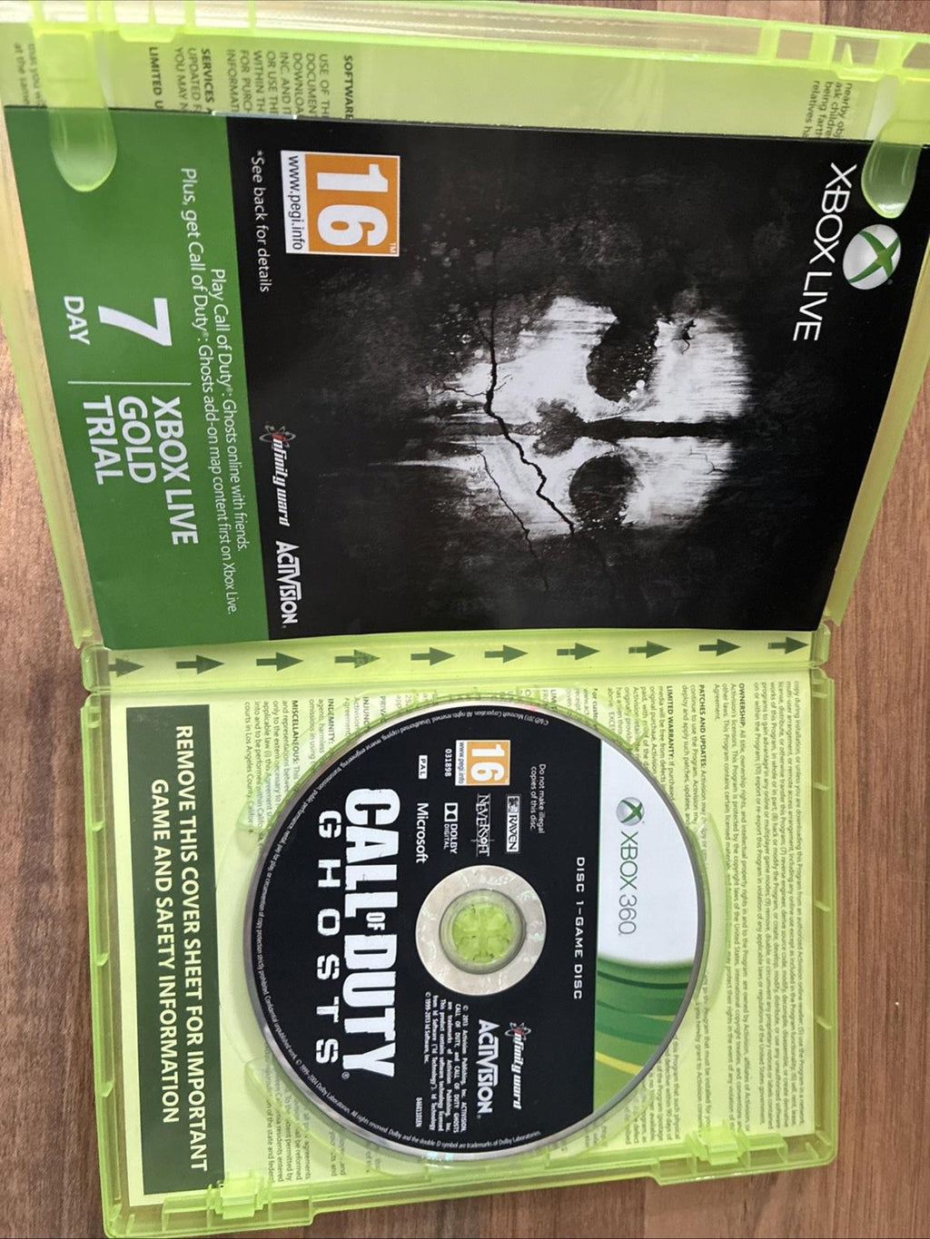 Call of Duty Ghosts (XBOX 360)
